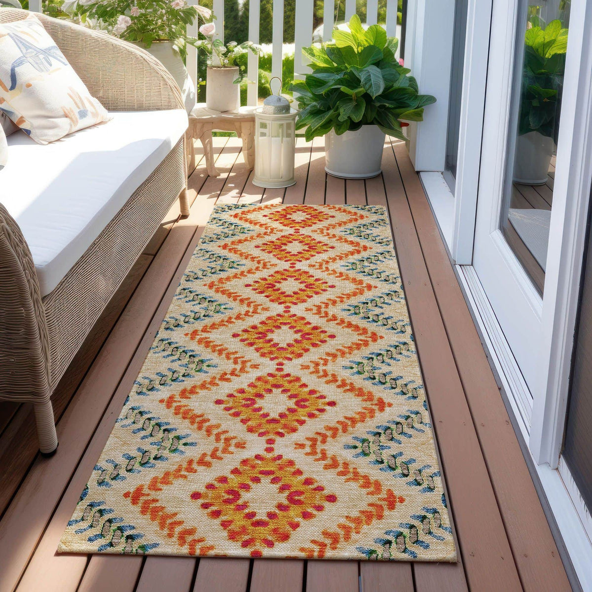 Epidote Machine Washable Rug
