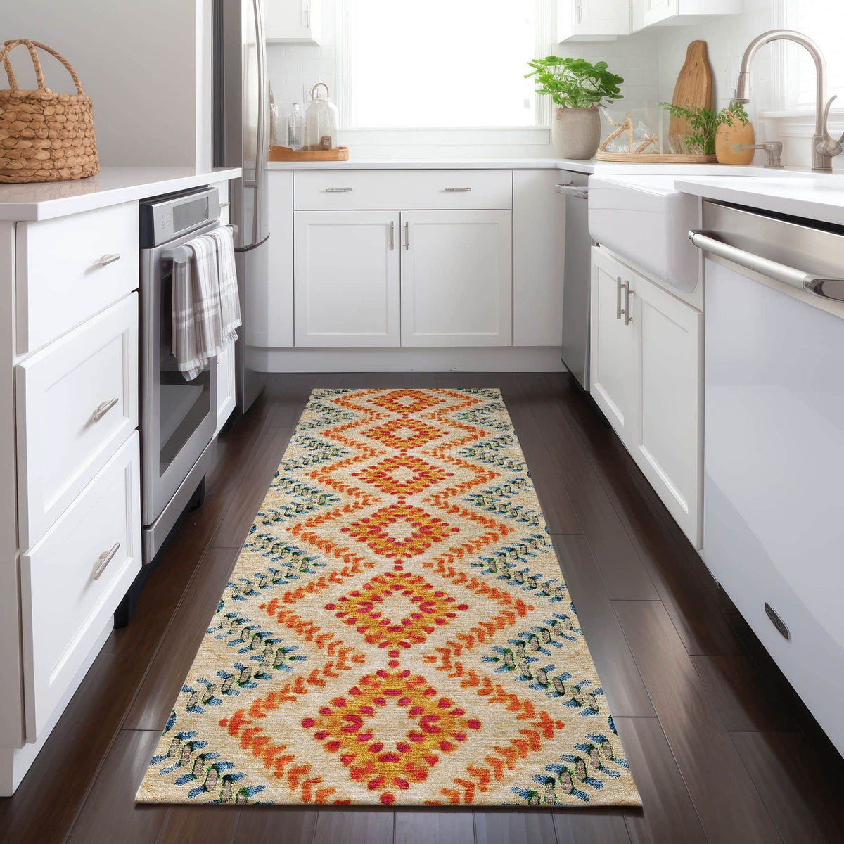 Epidote Machine Washable Rug