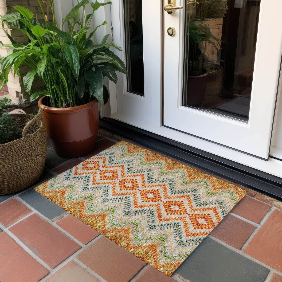 Epidote Machine Washable Rug