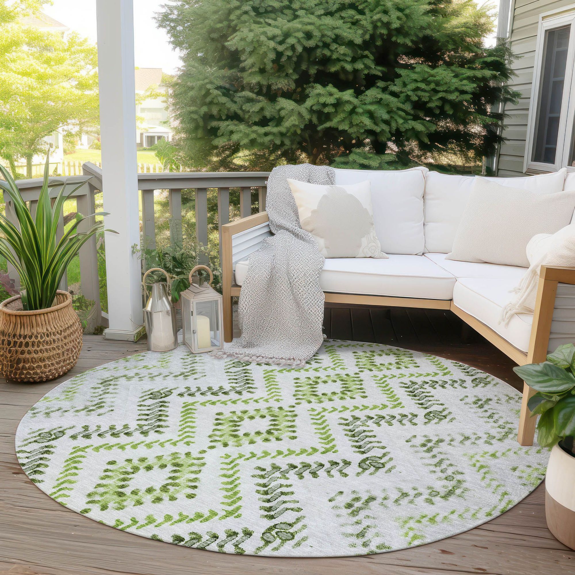 Ulexite Machine Washable Rug