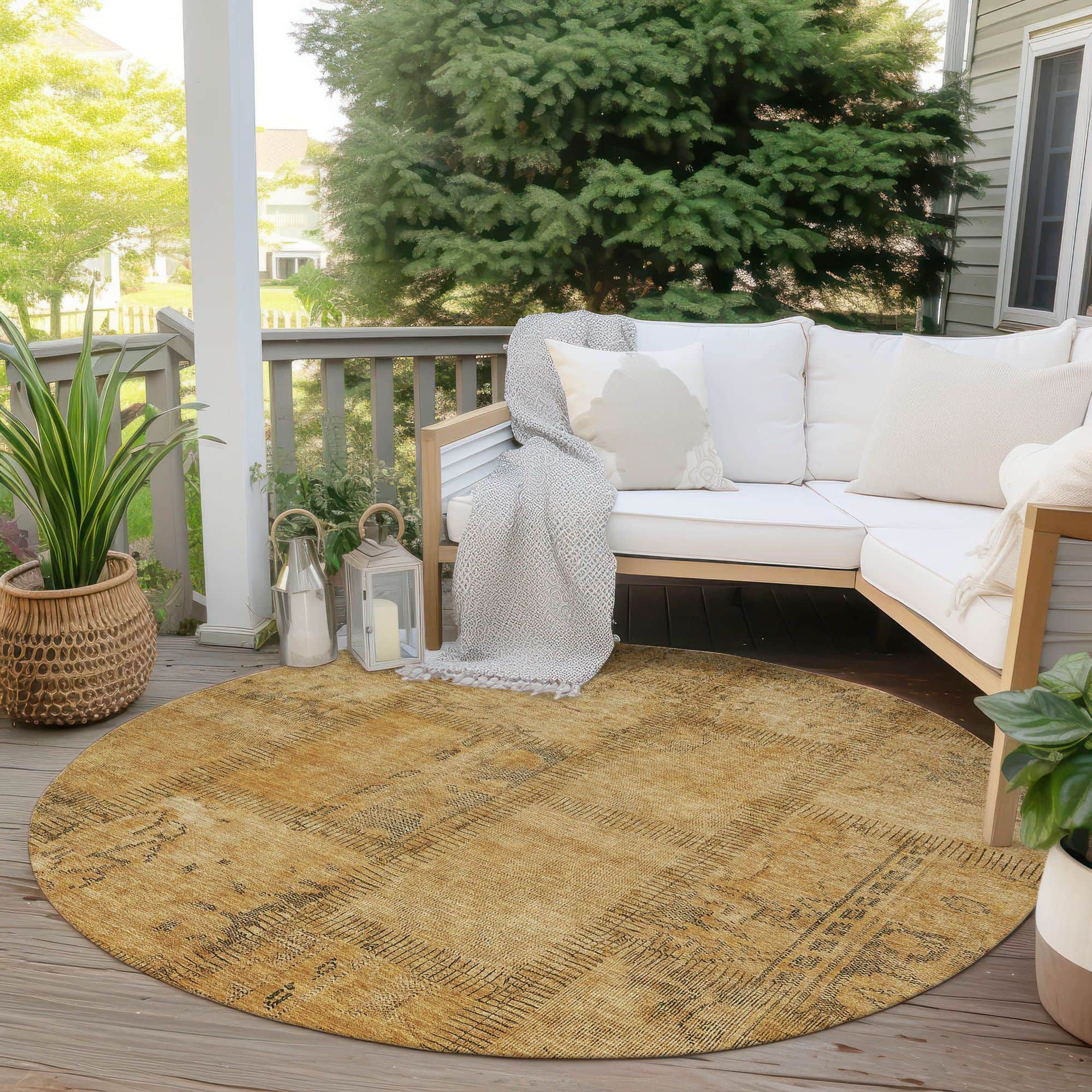 Nightjar Machine Washable Rug