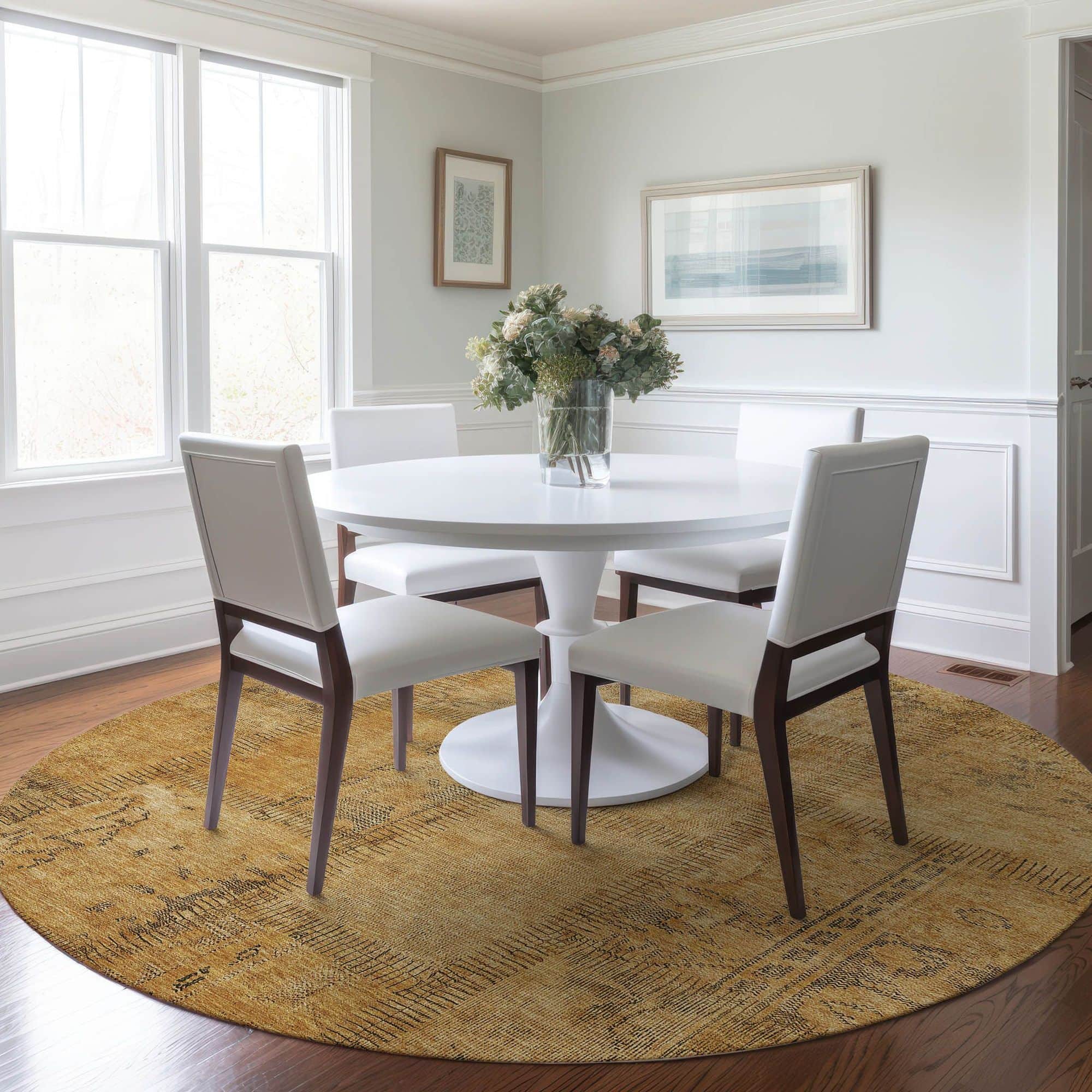Nightjar Machine Washable Rug
