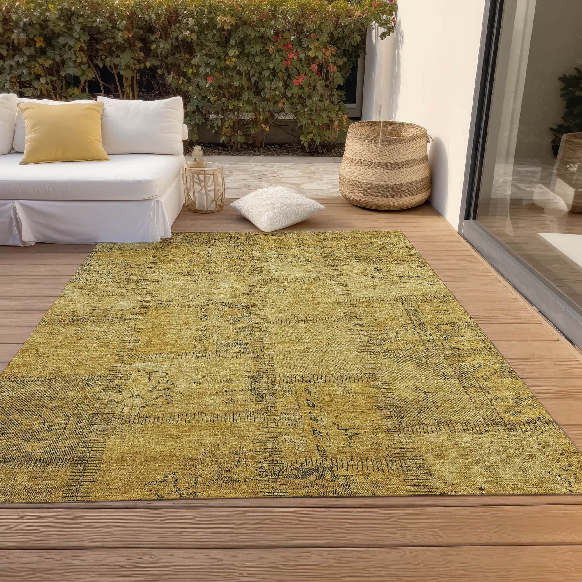 Corncrake Machine Washable Rug
