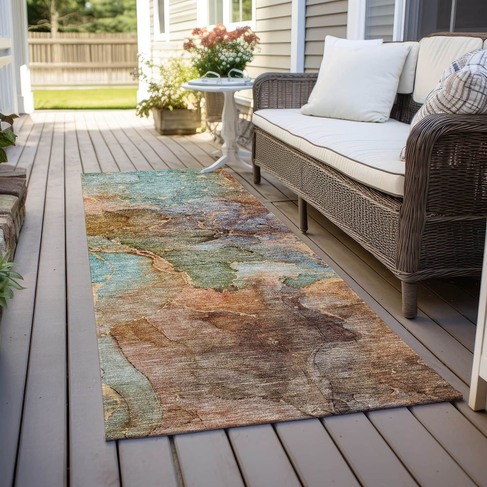 Harstad Machine Washable Rug