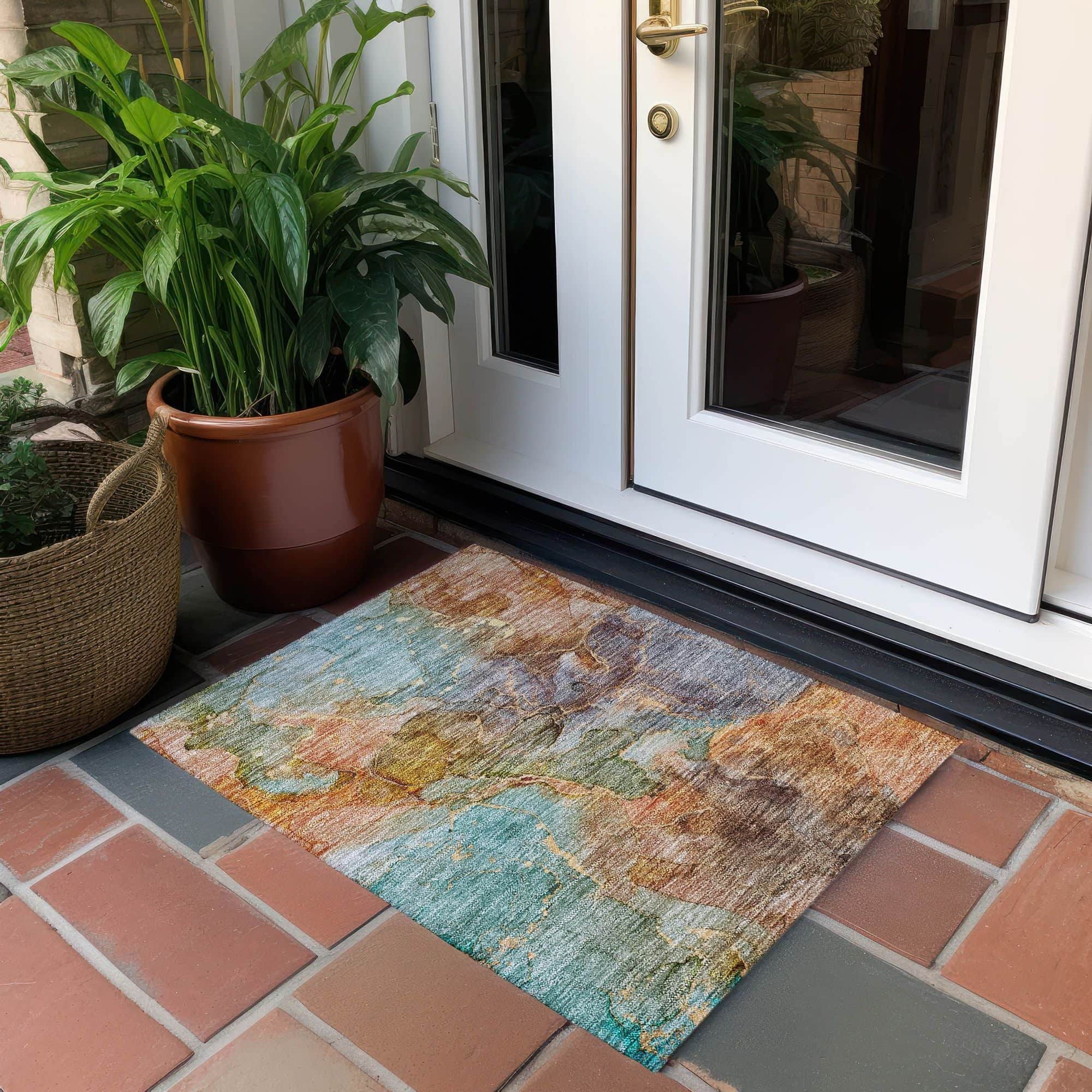 Harstad Machine Washable Rug