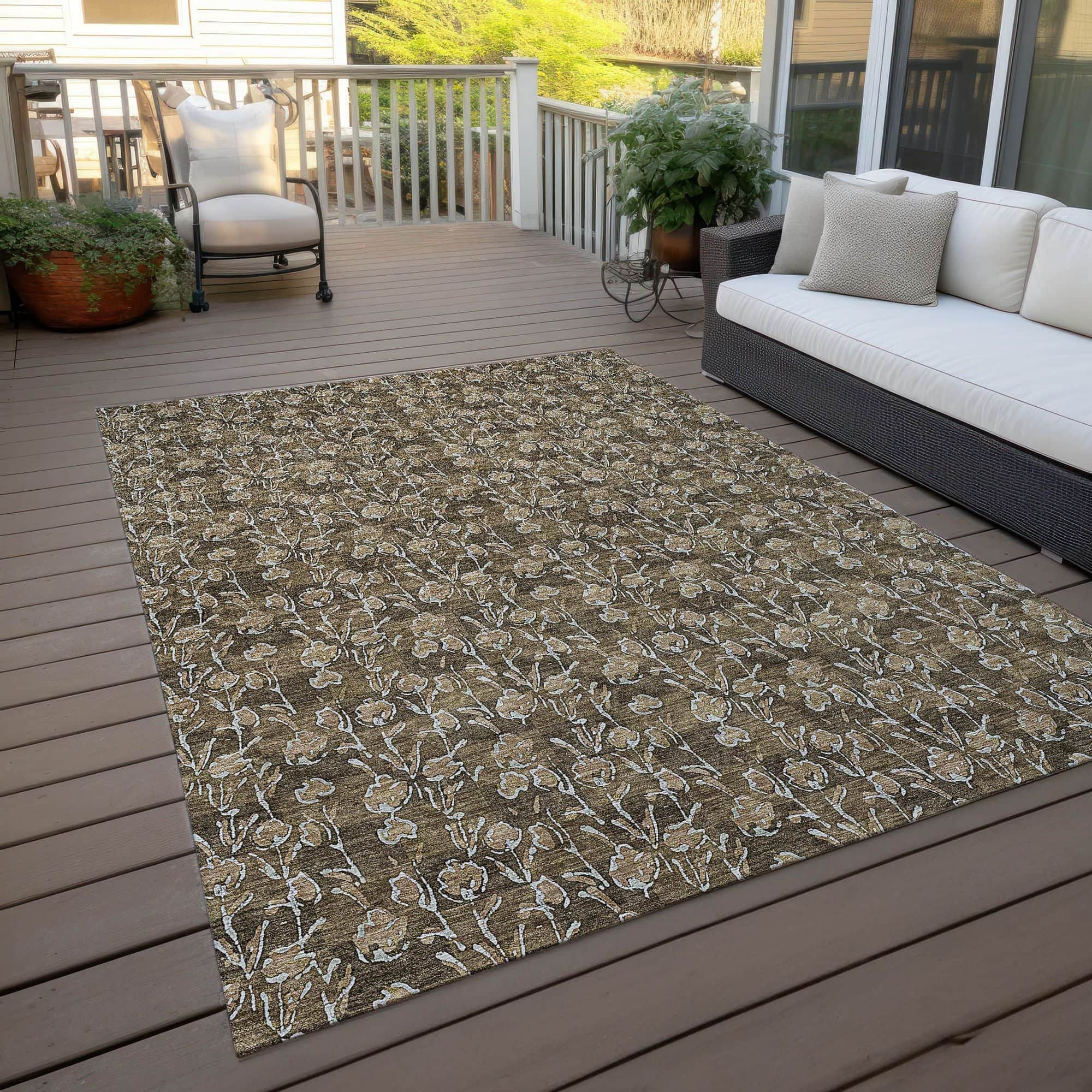 Crimson Machine Washable Rug