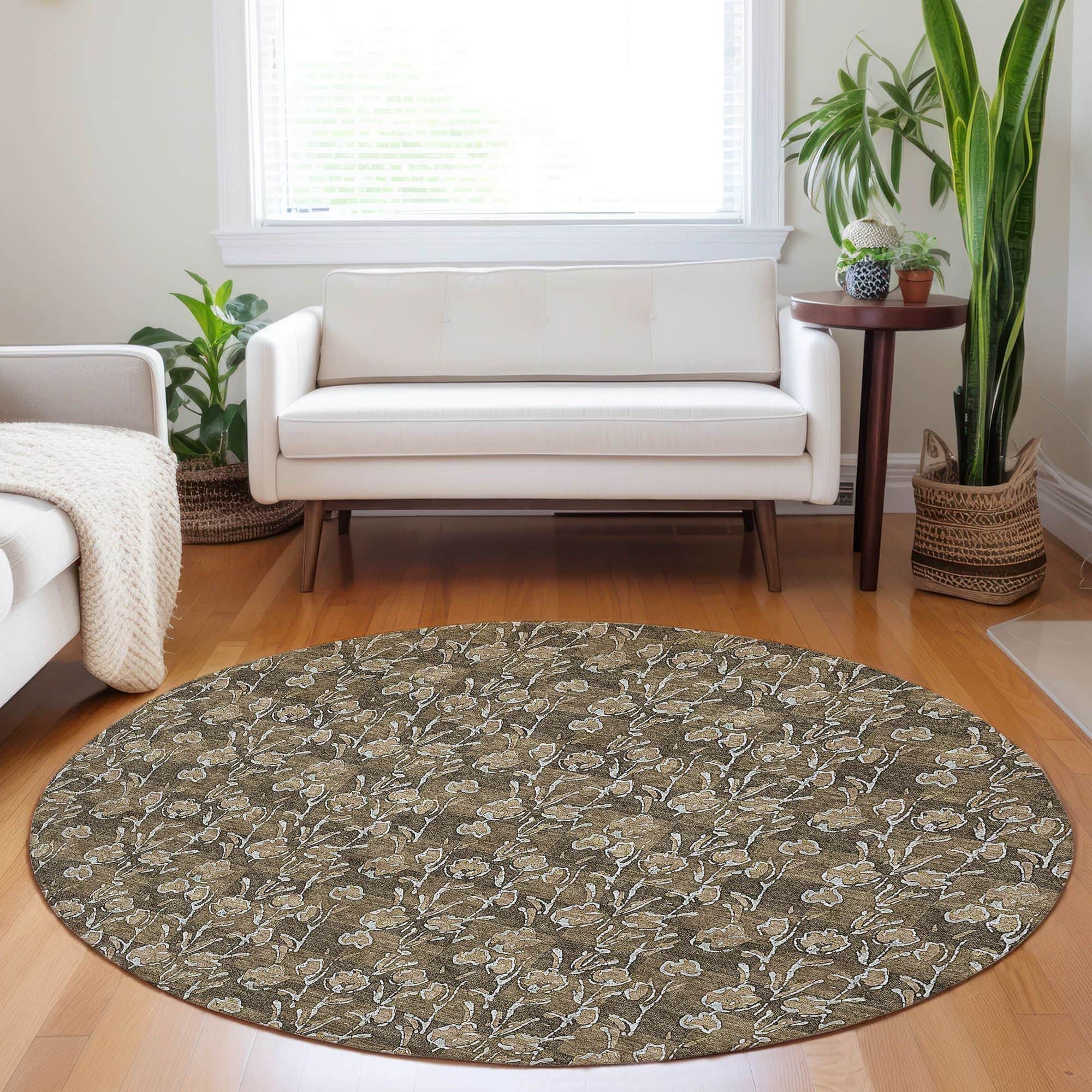 Crimson Machine Washable Rug