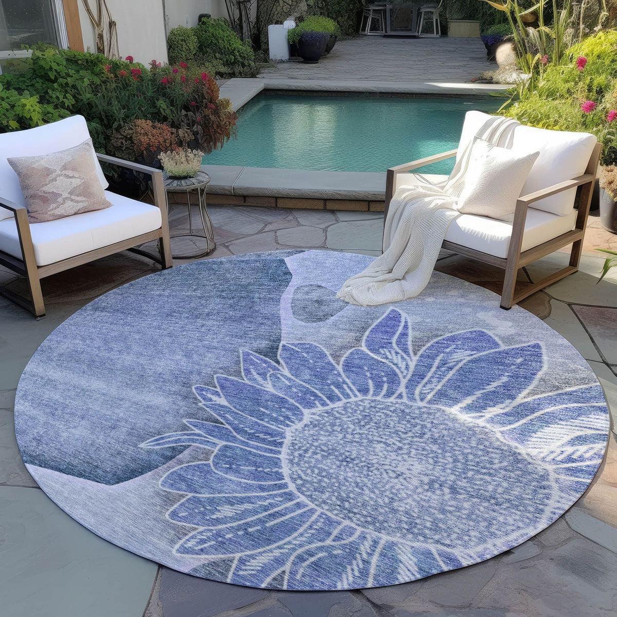 Redstart Machine Washable Rug