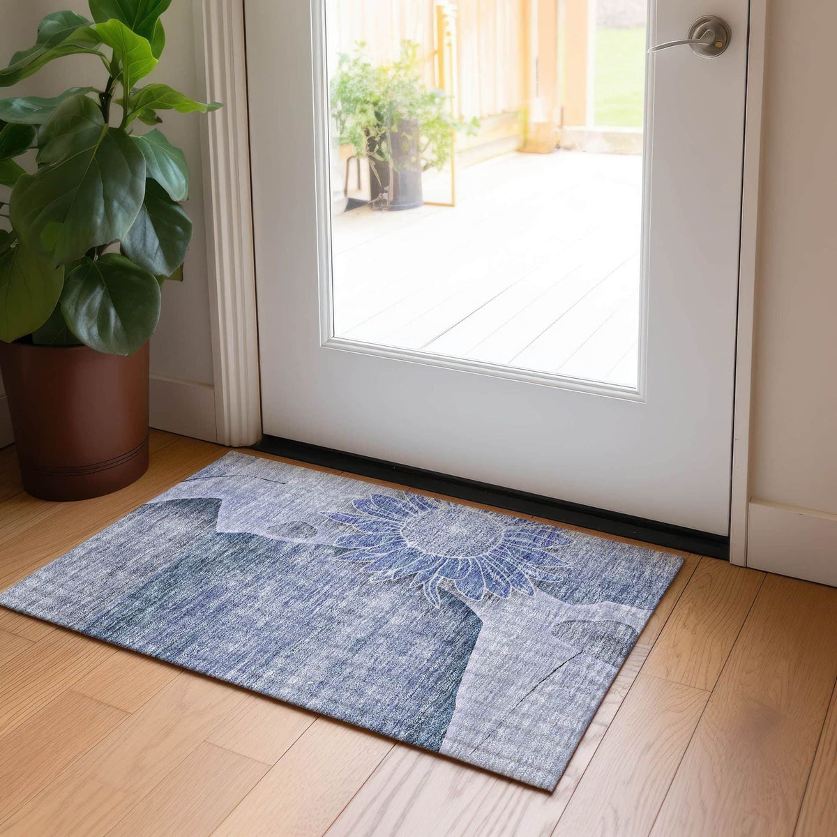 Redstart Machine Washable Rug