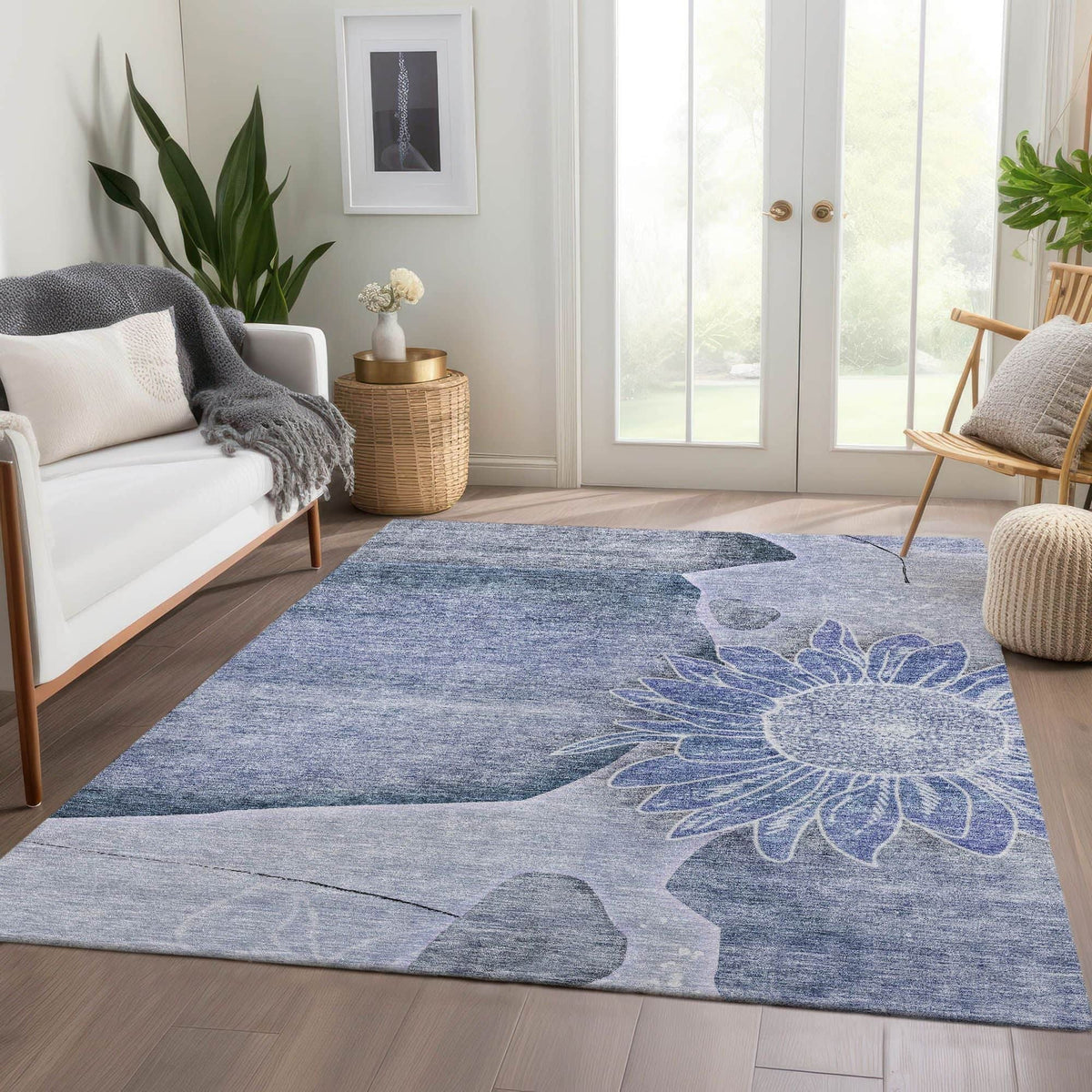Redstart Machine Washable Rug