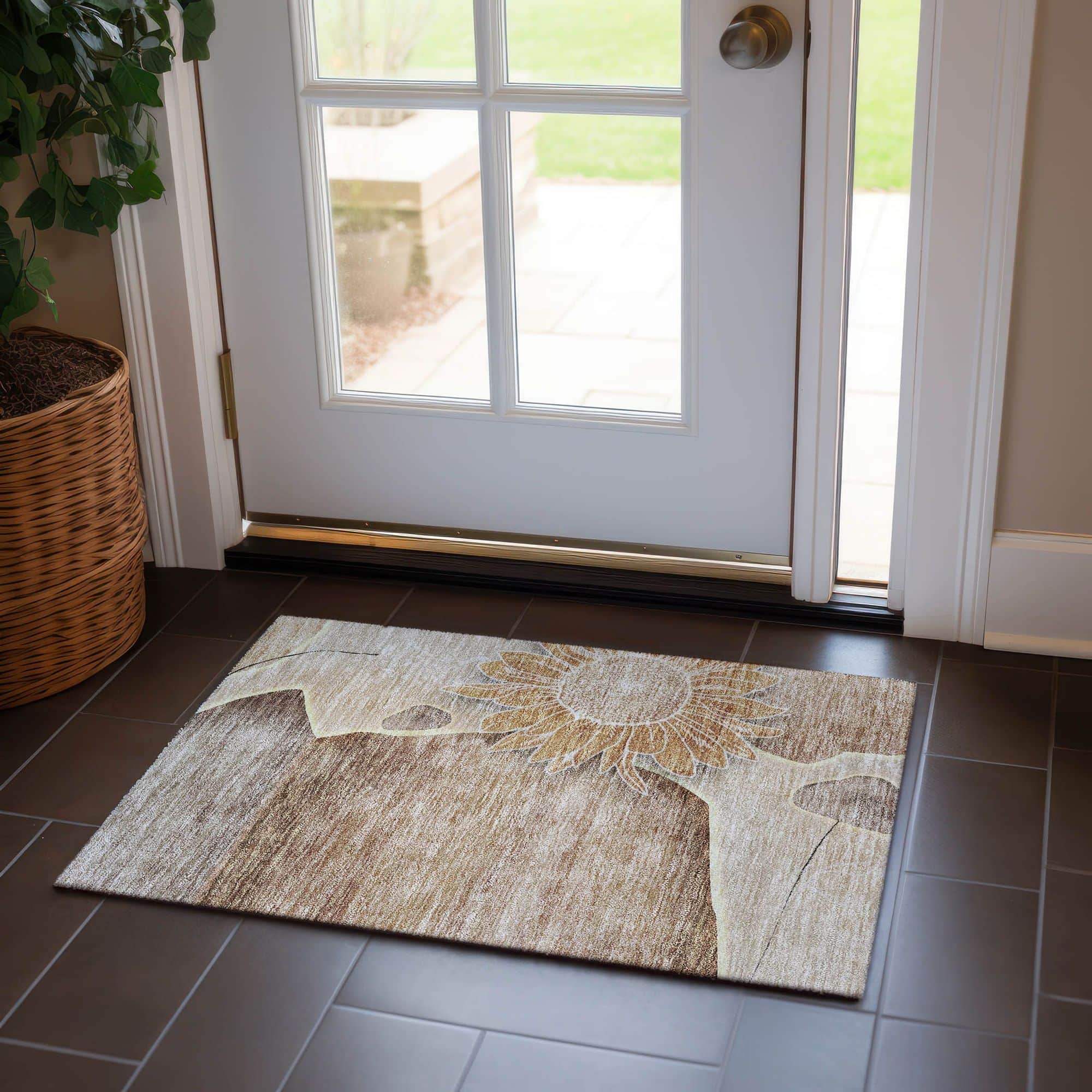 Whinchat Machine Washable Rug