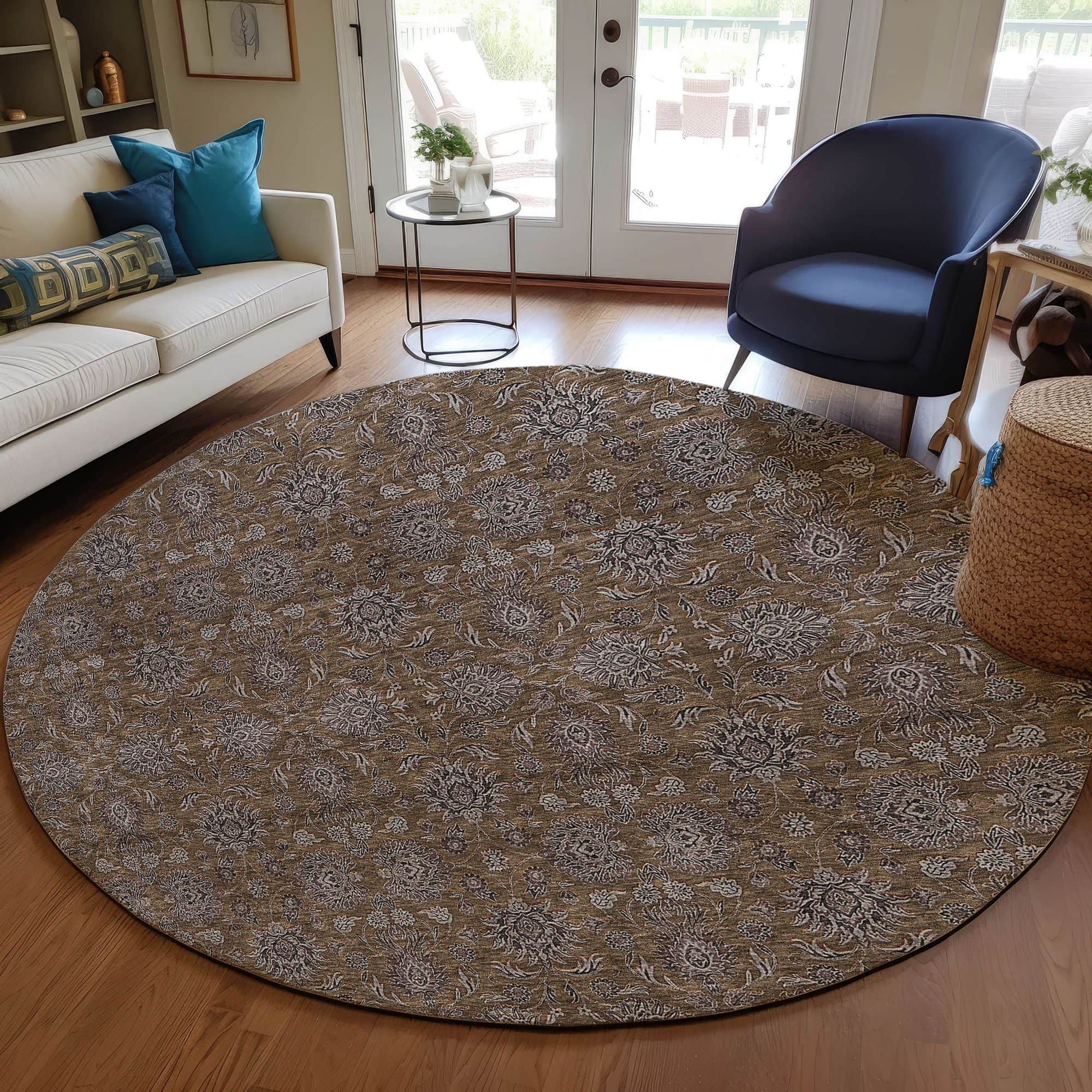 Blackcap Machine Washable Rug
