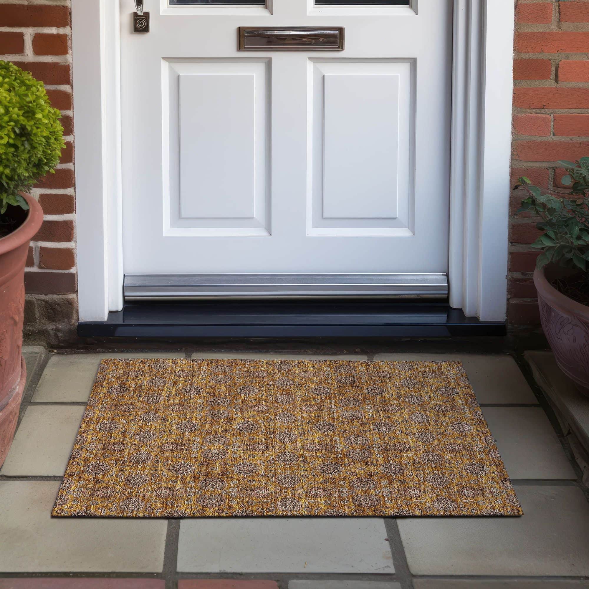Spoonbill Machine Washable Rug