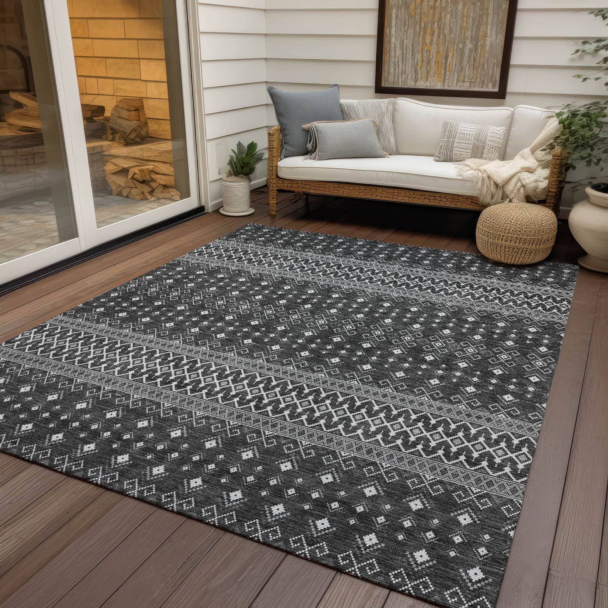 Fredrikstad Machine Washable Rug