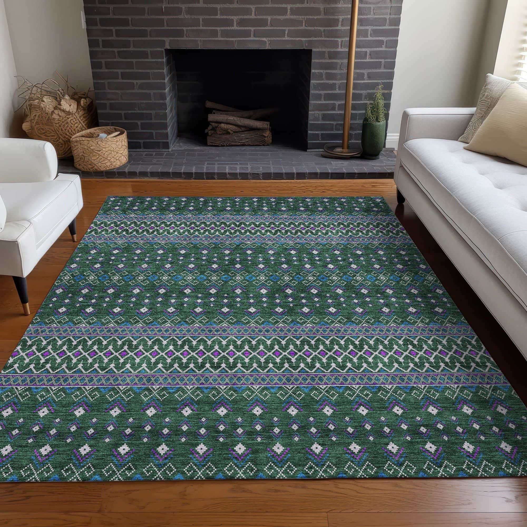 Kristiansand Machine Washable Rug