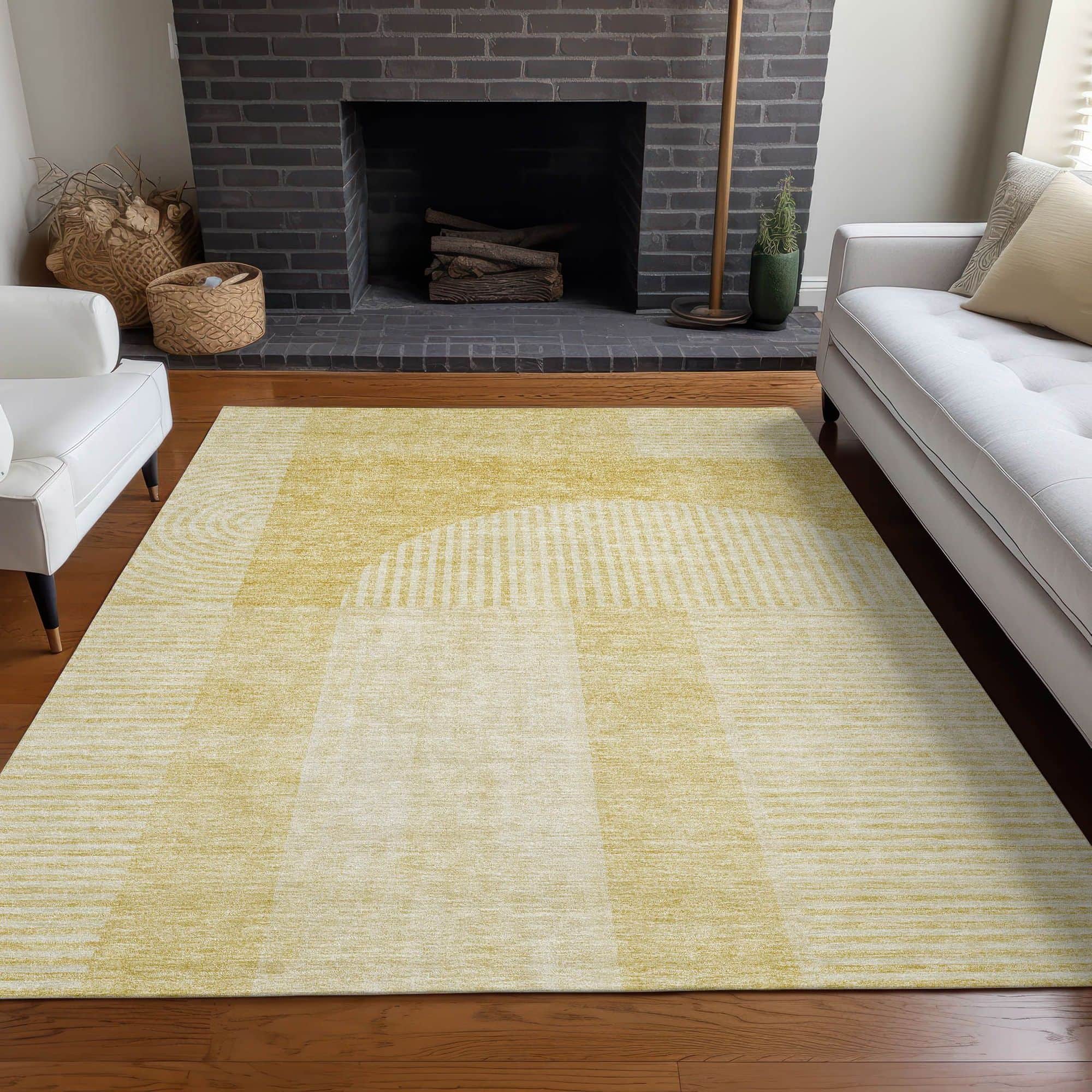 Glencoe Machine Washable Rug