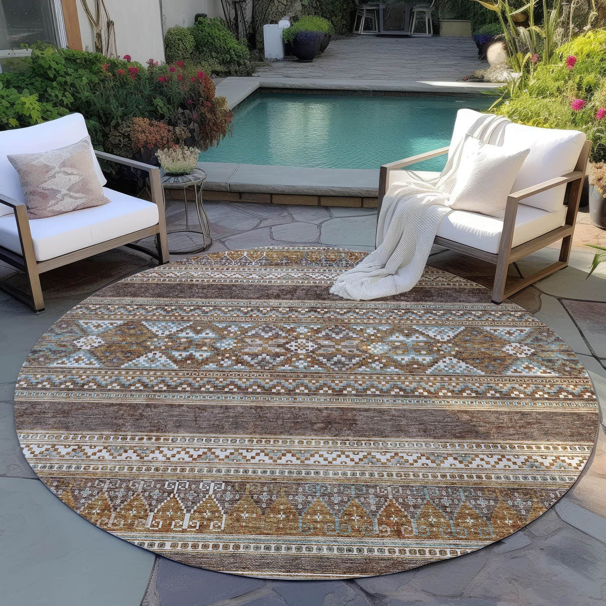 Caernarfon Machine Washable Rug