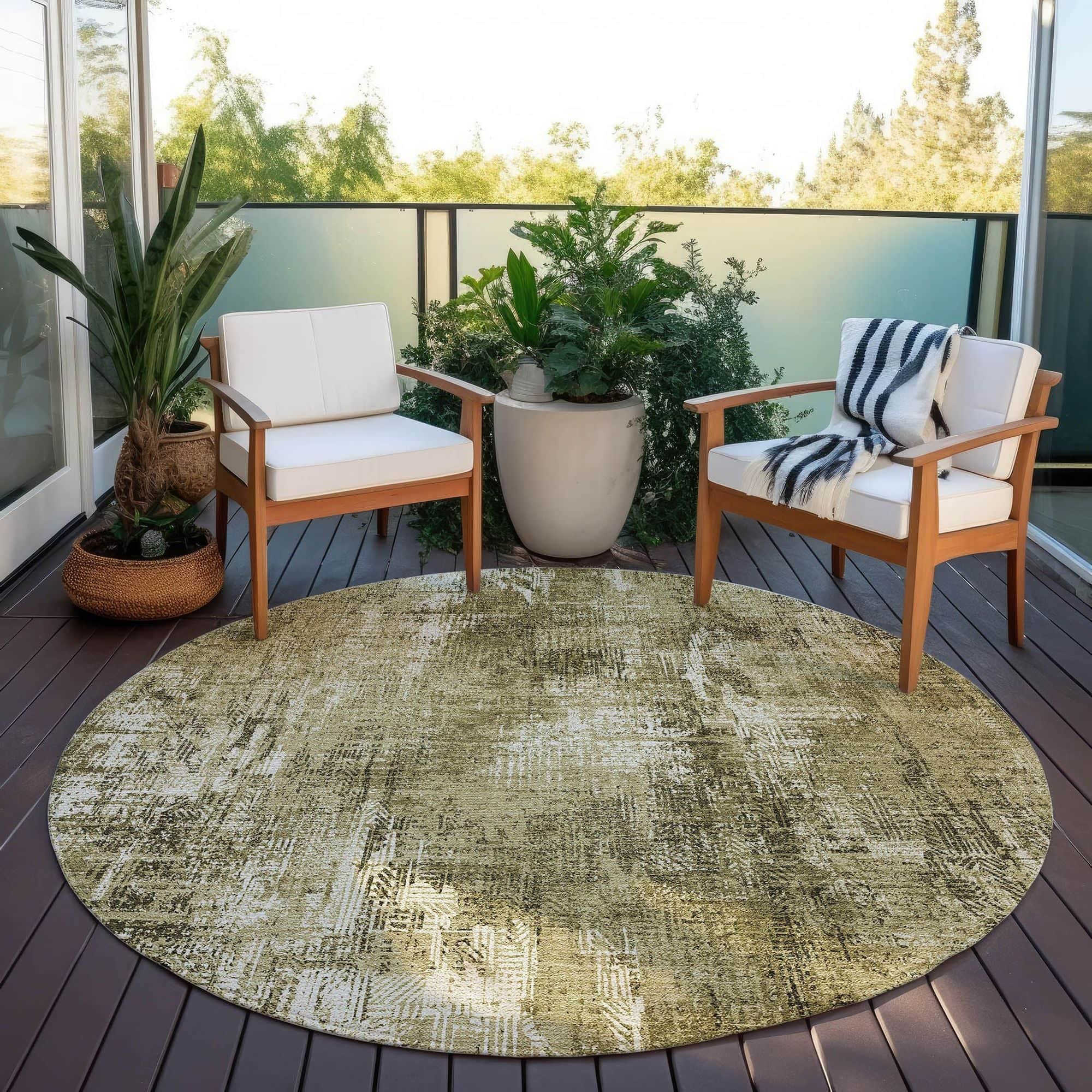 Larch Machine Washable Rug