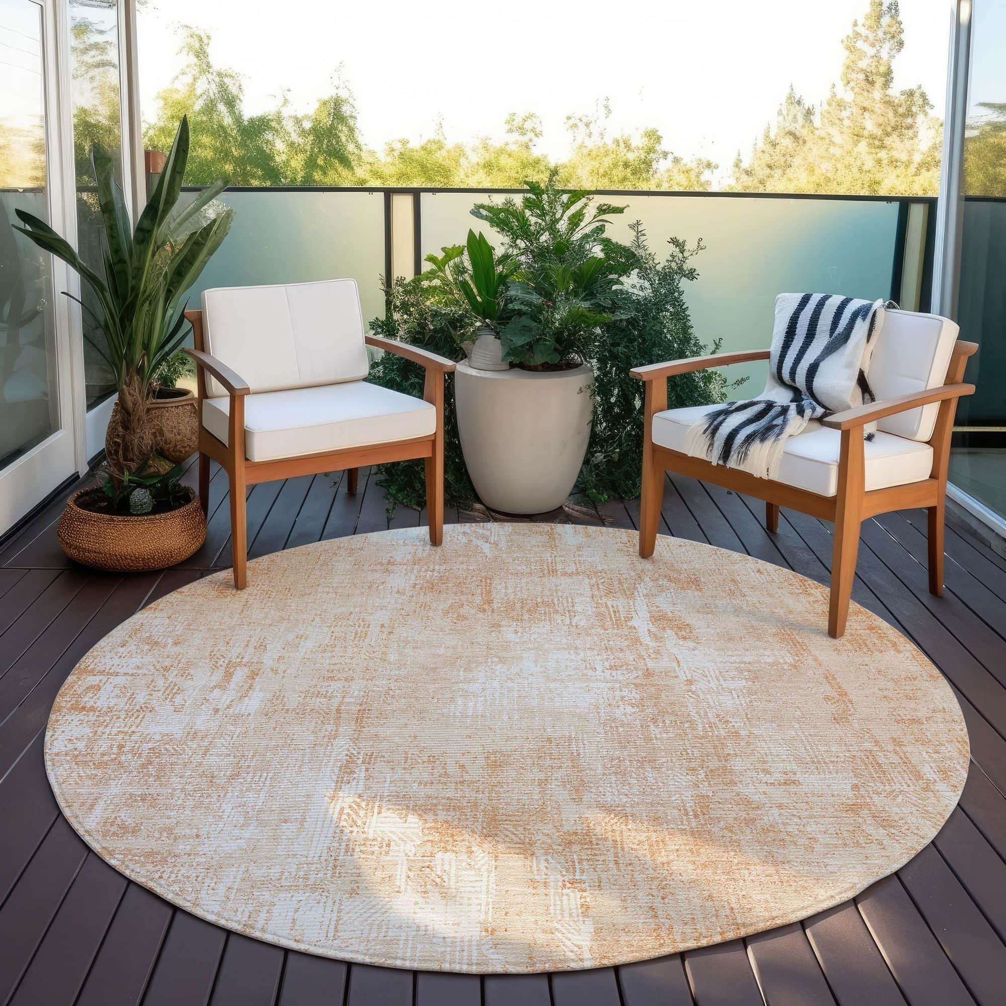 Beech Machine Washable Rug