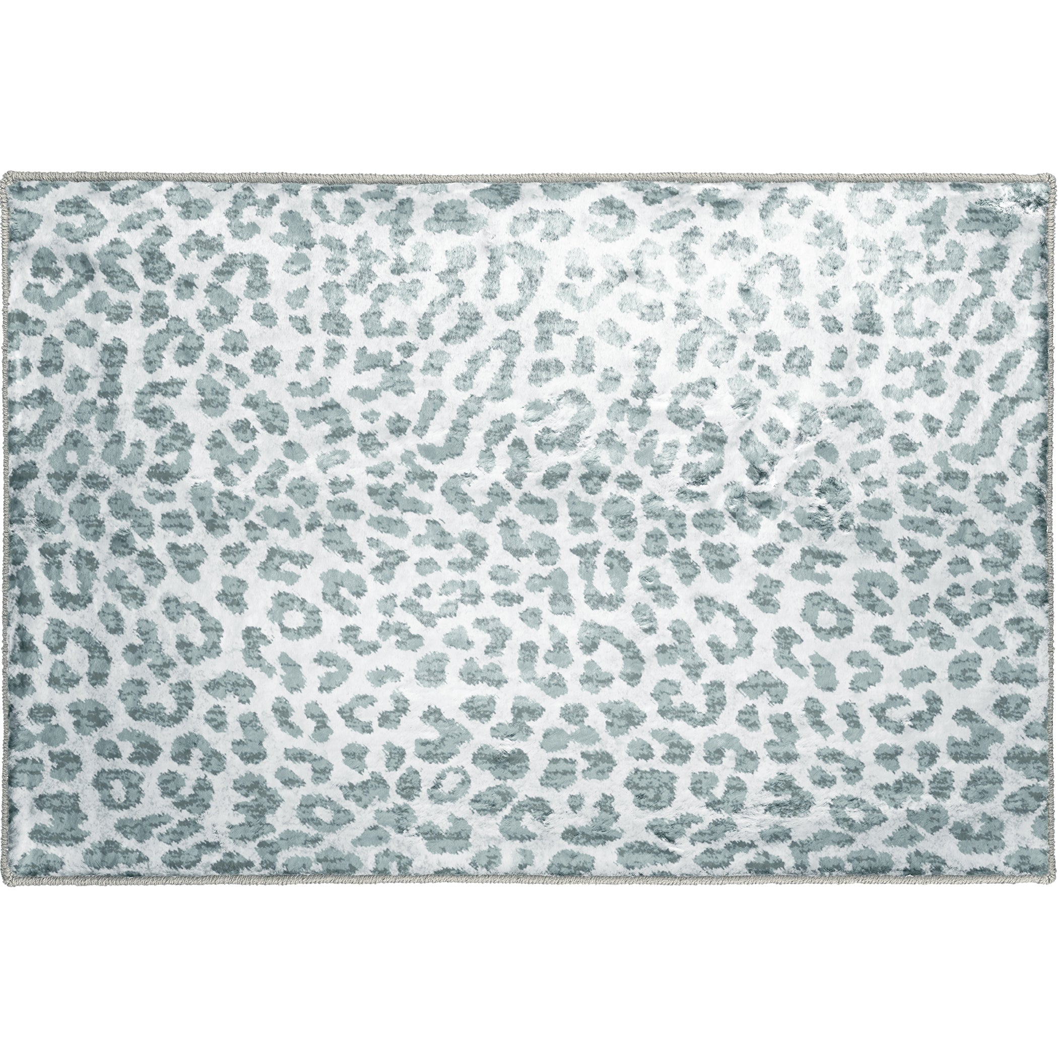 Luxury Machine Washable Casual AK2 Flannel Gray Rug 1'8" x 2'6" #shape_Rectangle