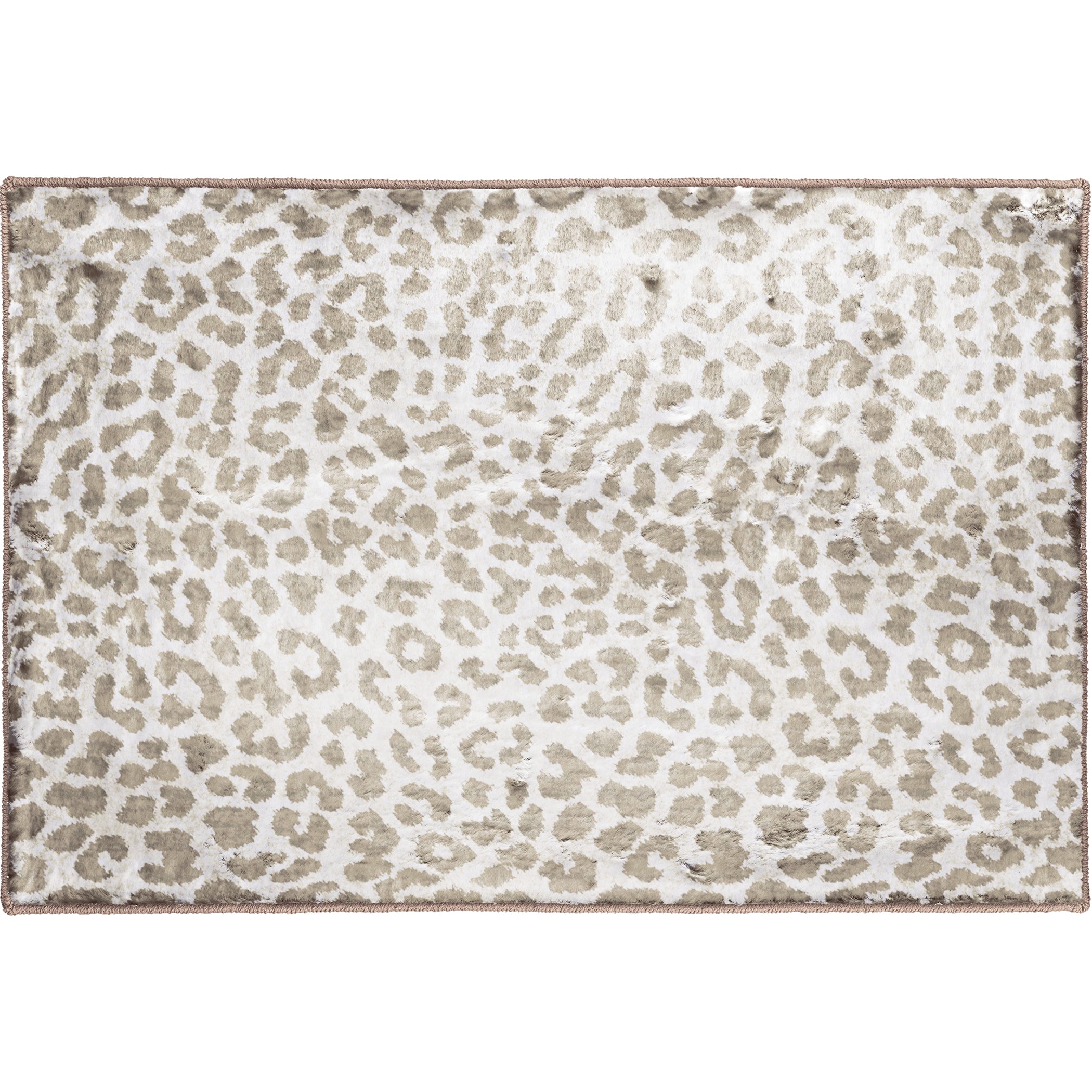 Luxury Machine Washable Casual AK2 Stone Brown Rug 1'8" x 2'6" #shape_Rectangle
