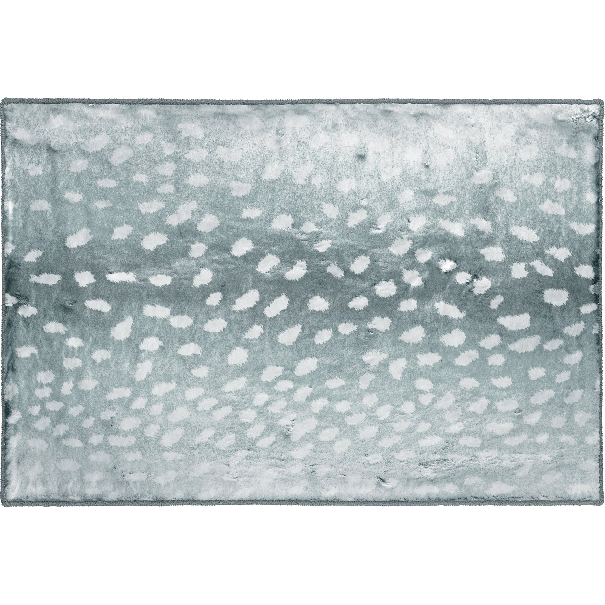 Luxury Machine Washable Casual AK3 Flannel Gray Rug 1'8" x 2'6" #shape_Rectangle