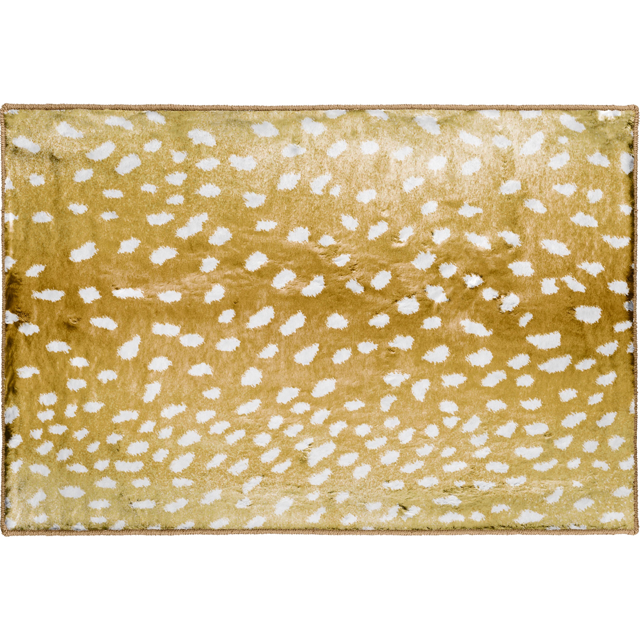 Luxury Machine Washable Casual AK3 Gold Rug 1'8" x 2'6" #shape_Rectangle