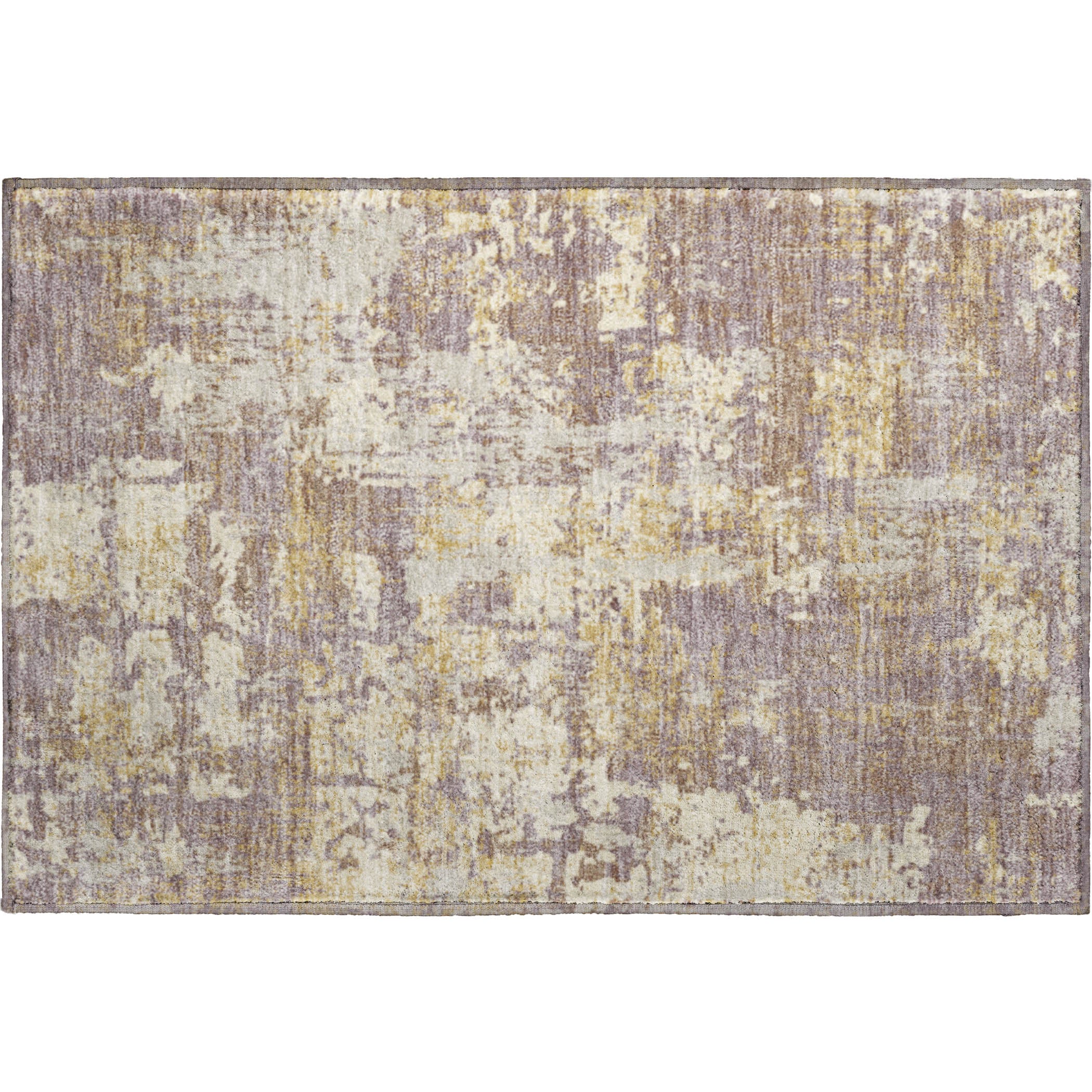 Athens Machine Washable Transitional Lavender Purple Rug 1'8" x 2'6" #shape_Rectangle