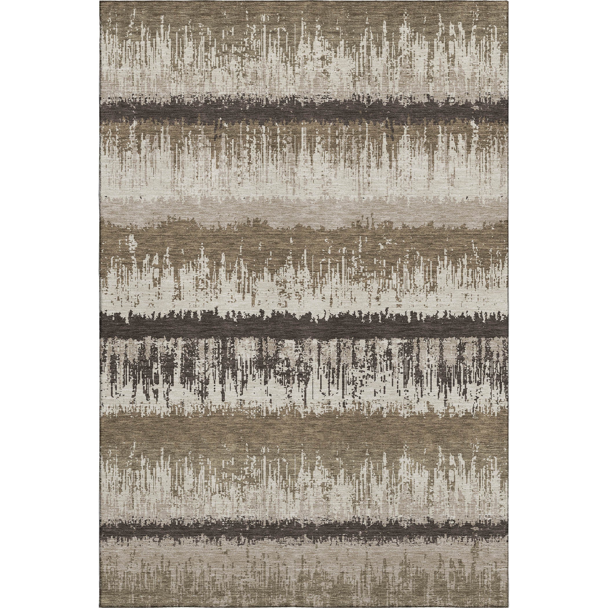 Marrakech Machine Washable Transitional Brown Rug 2'6" x 3'10" #shape_Rectangle