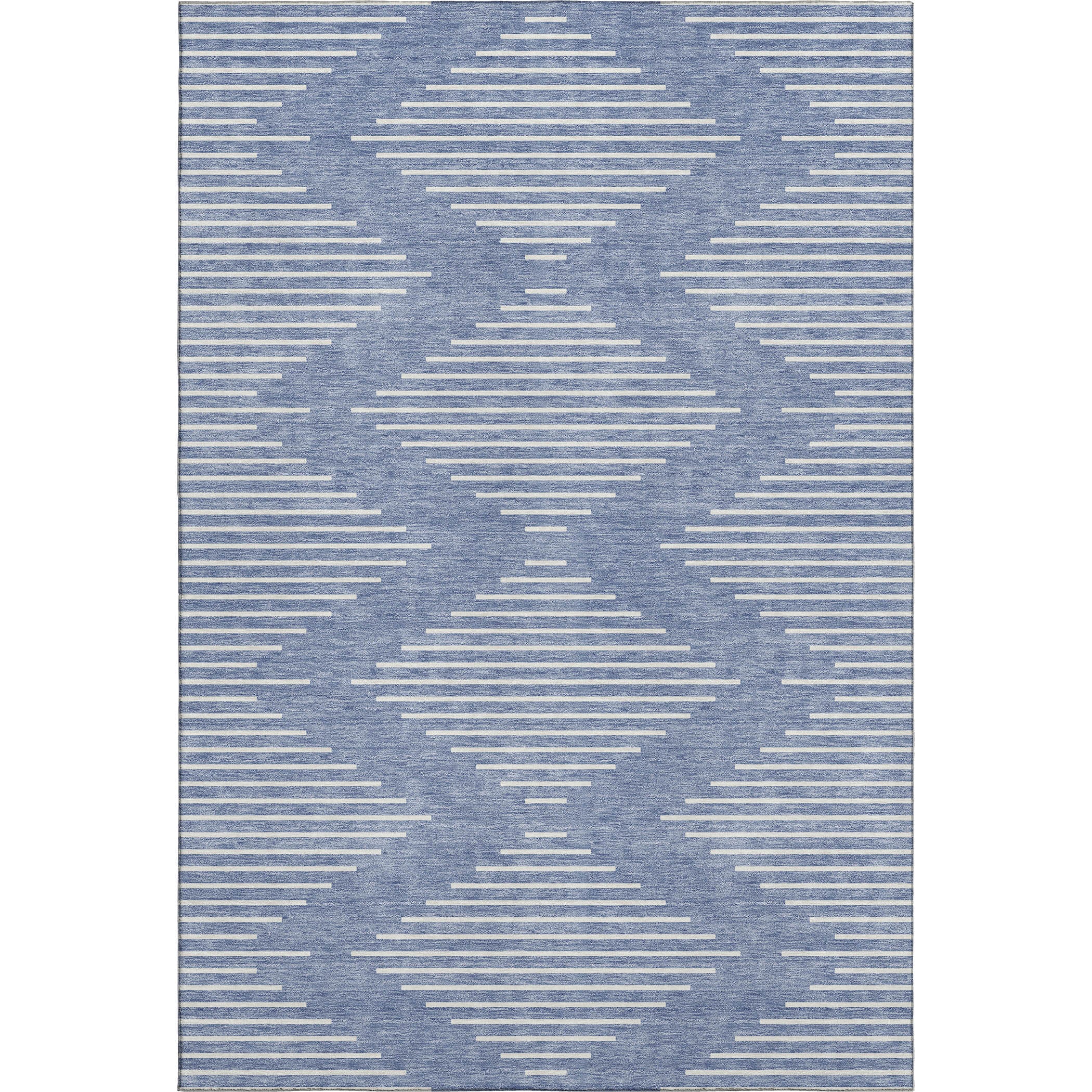 Marrakech Machine Washable Transitional Denim Blue Rug 2'6" x 3'10" #shape_Rectangle