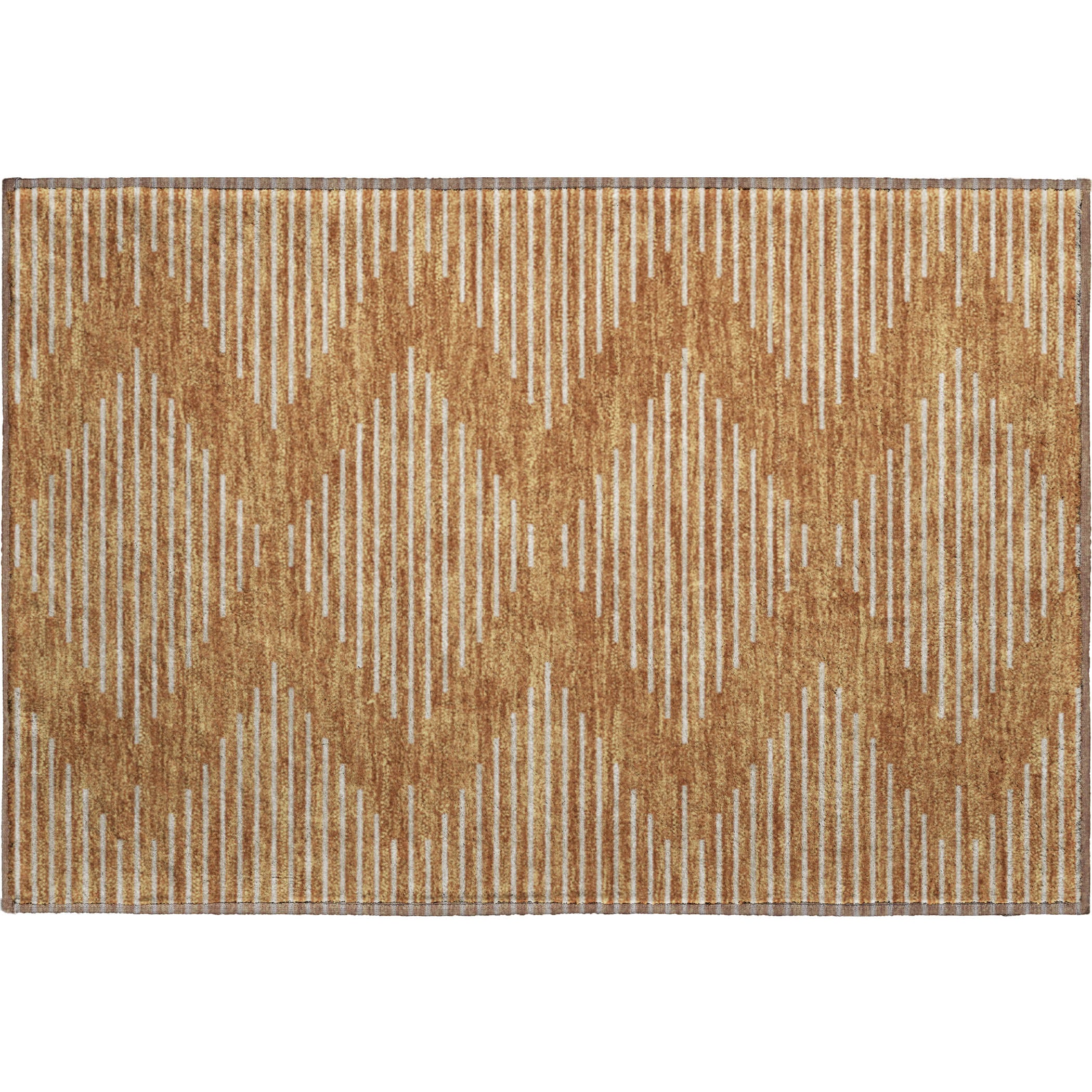 Marrakech Machine Washable Transitional Paprika Orange Rug 1'8" x 2'6" #shape_Rectangle