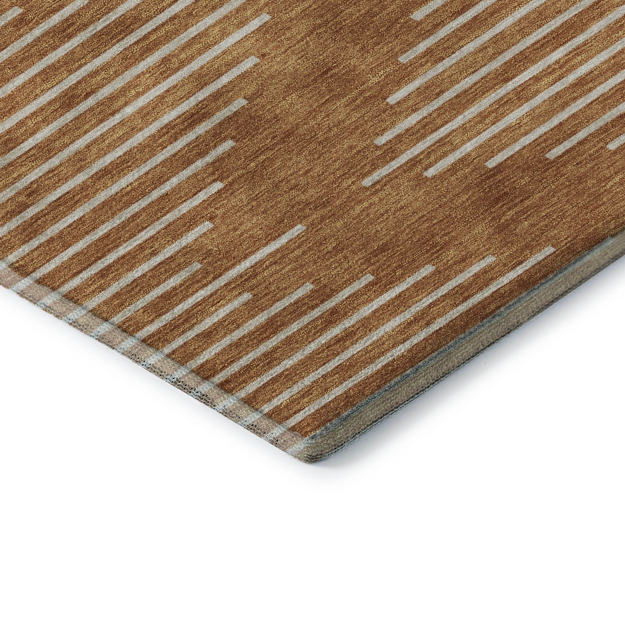Marrakech Machine Washable Transitional Paprika Orange Rug 1'8" x 2'6" #shape_Rectangle
