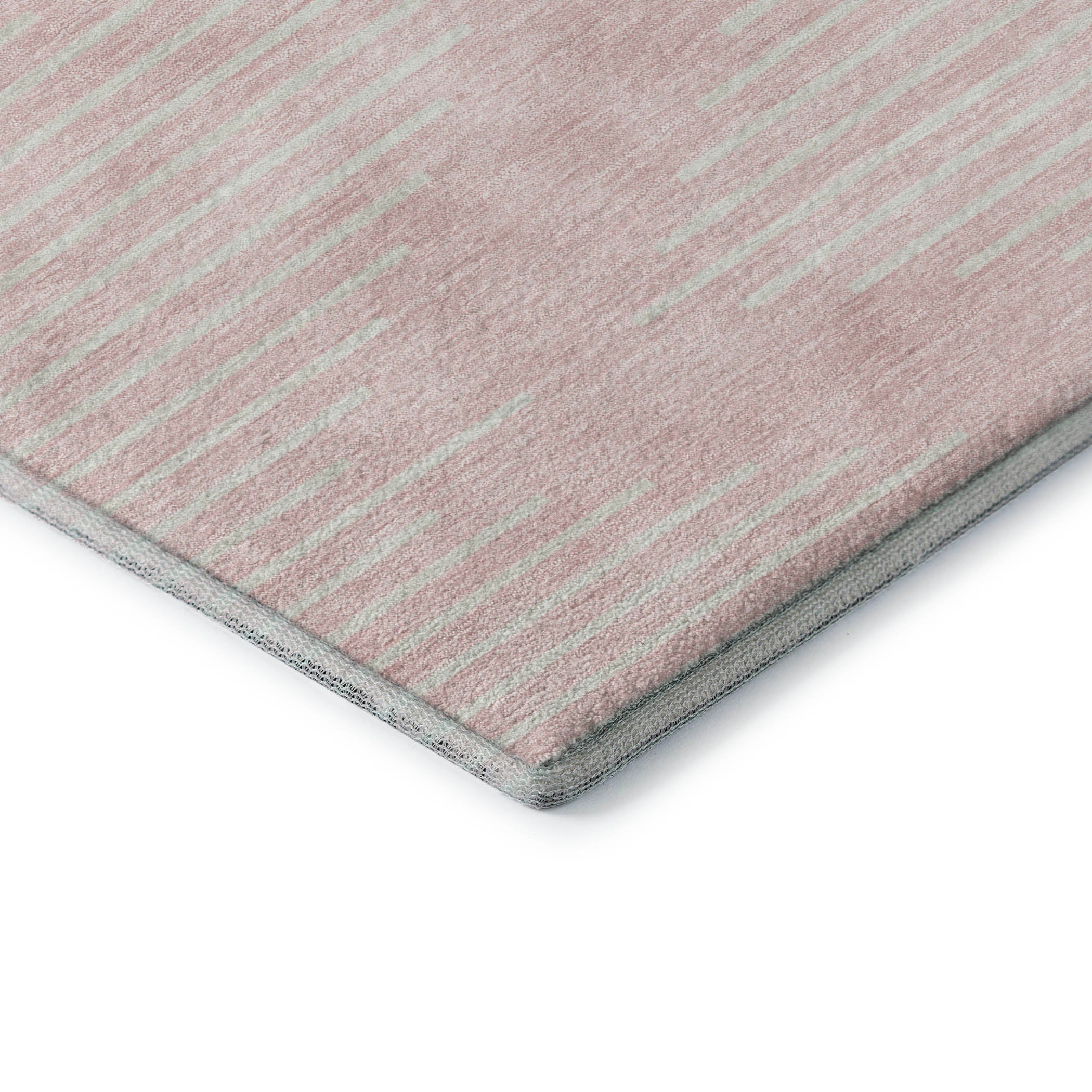 Marrakech Machine Washable Transitional Pink Rug 1'8" x 2'6" #shape_Rectangle