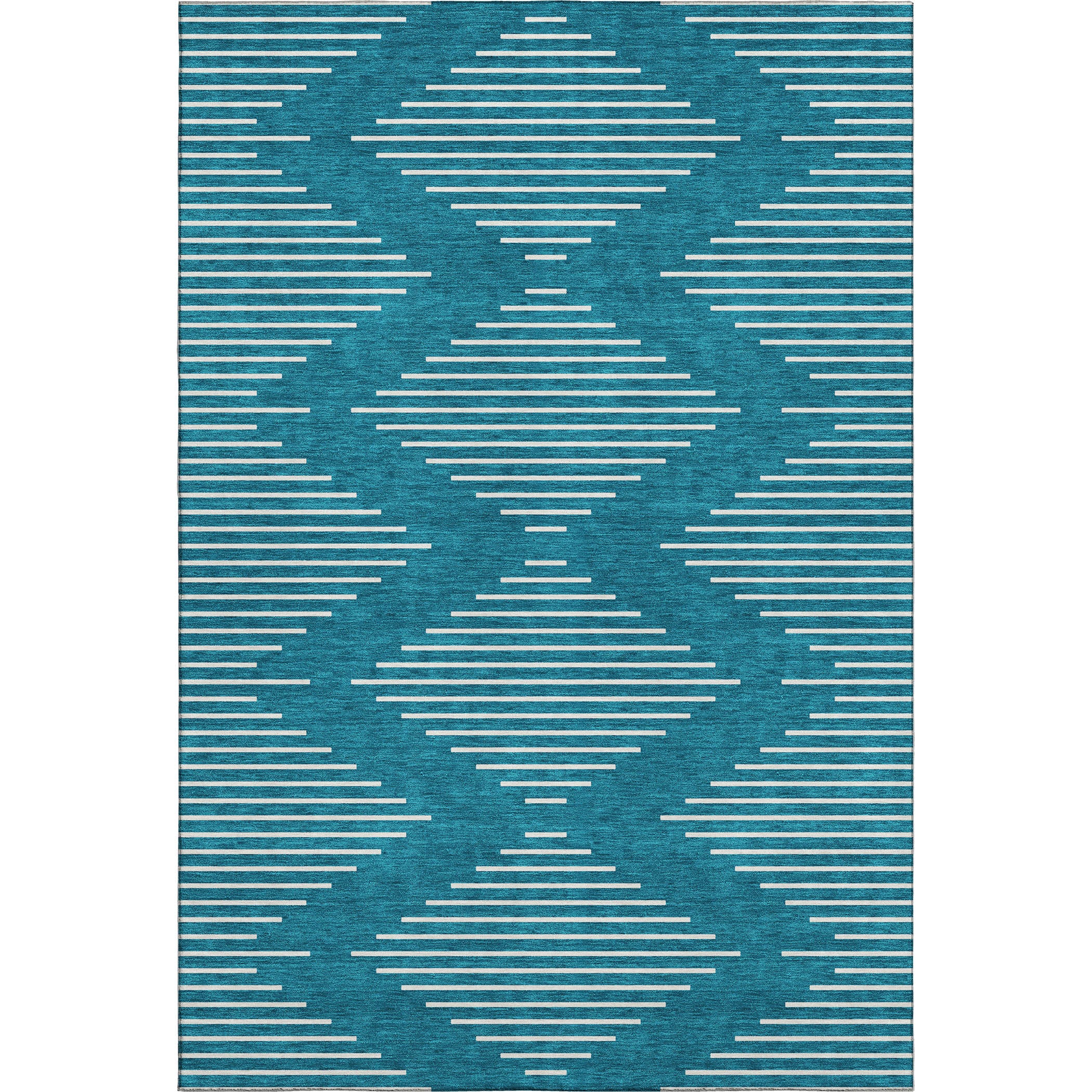 Marrakech Machine Washable Transitional Teal Rug 2'6" x 3'10" #shape_Rectangle