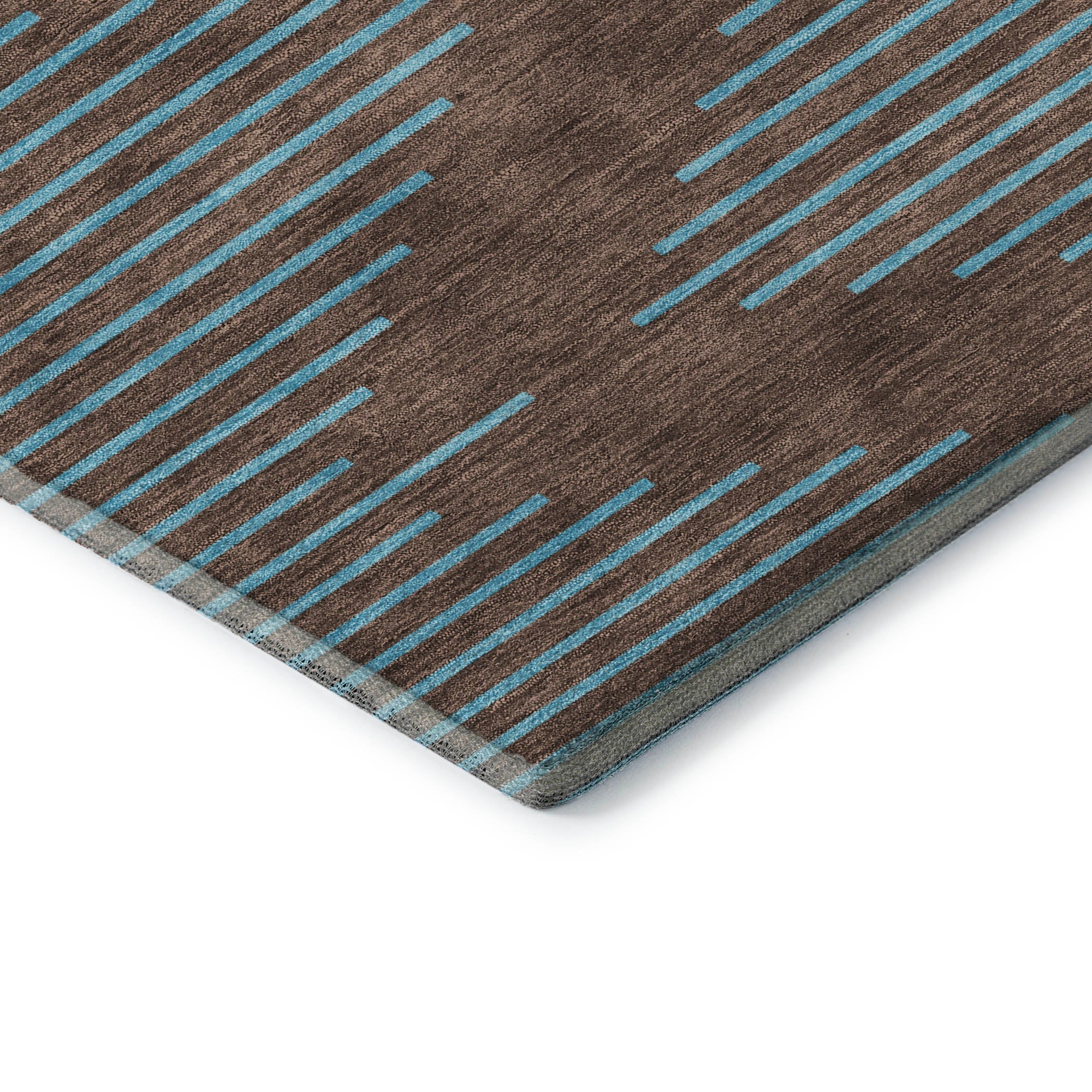 Sintra Machine Washable Transitional Brown Rug 1'8" x 2'6" #shape_Rectangle