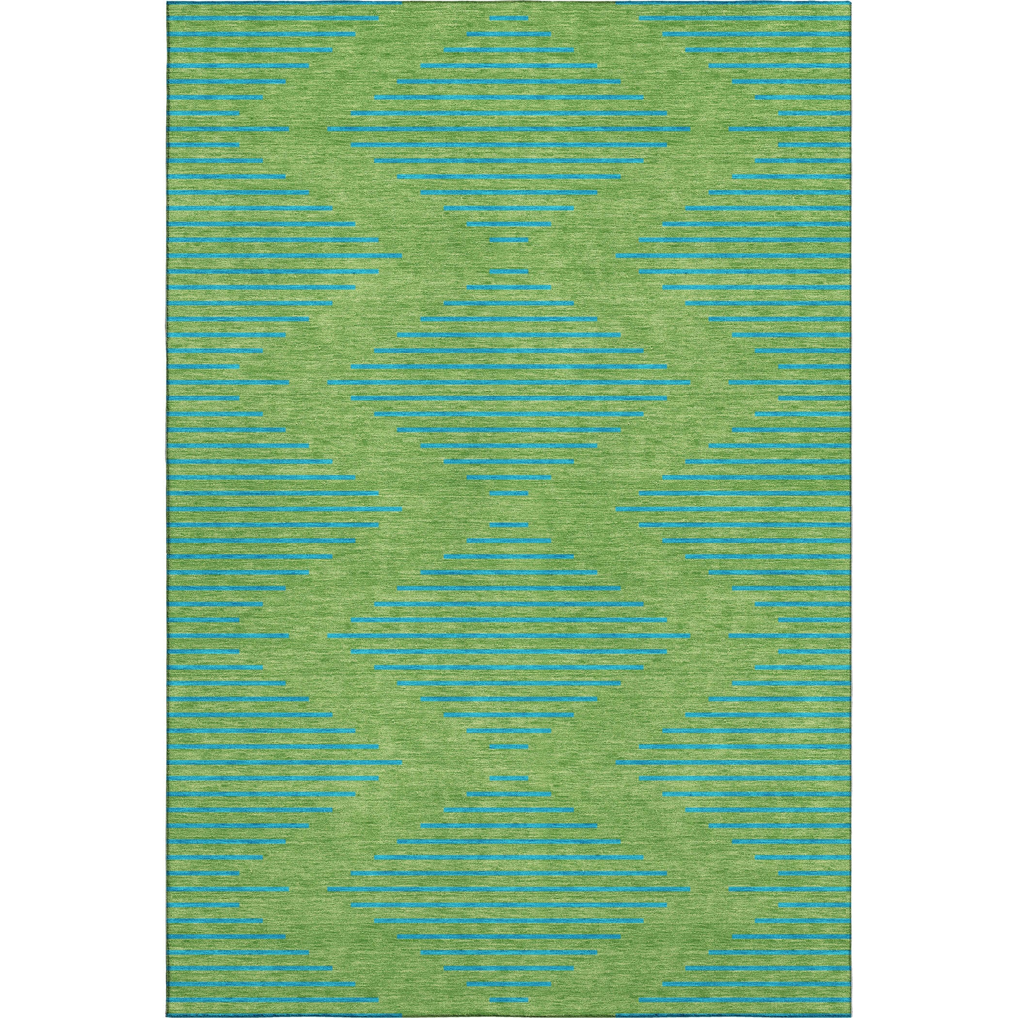 Sintra Machine Washable Transitional Green Rug 2'6" x 3'10" #shape_Rectangle