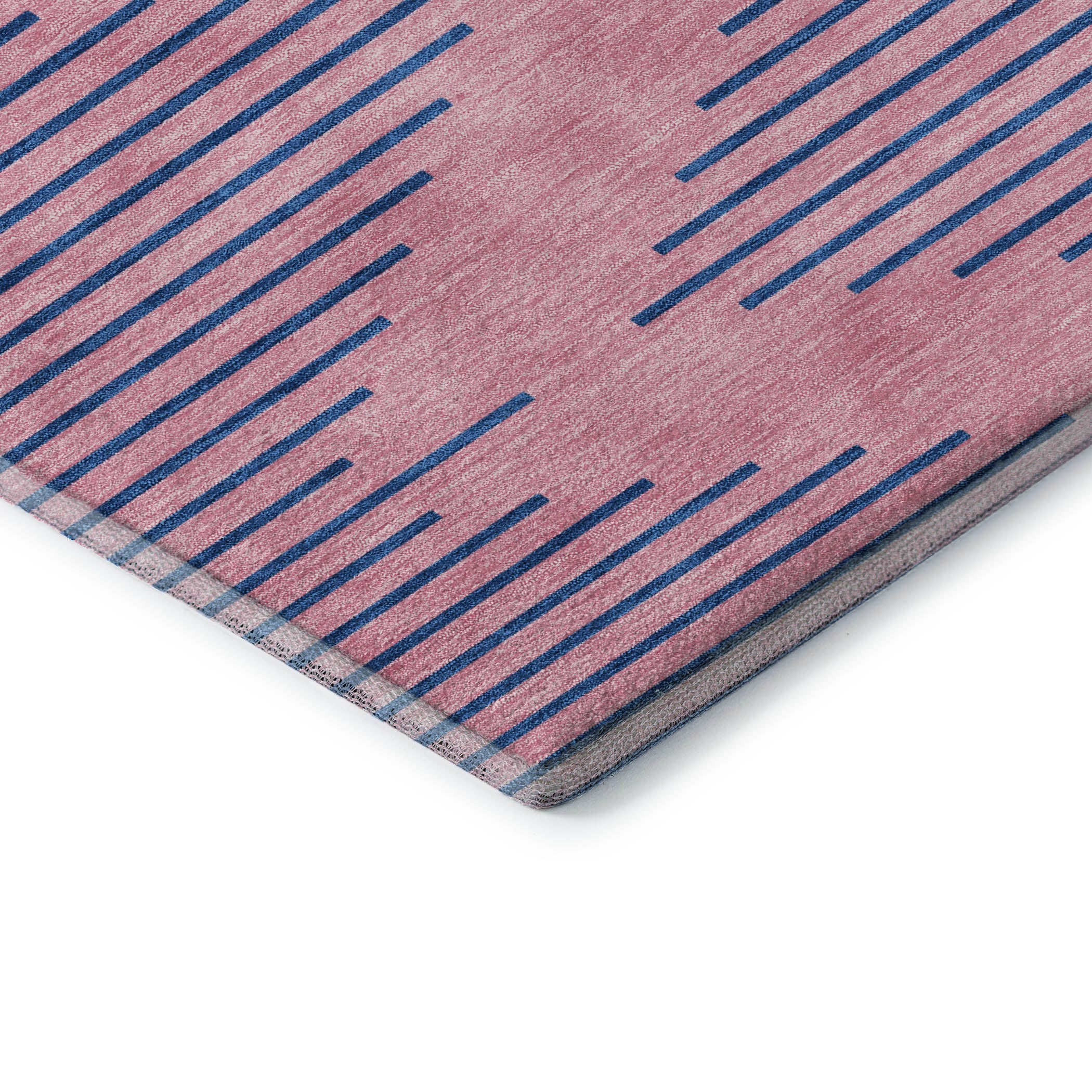 Sintra Machine Washable Transitional Pink Rug 1'8" x 2'6" #shape_Rectangle