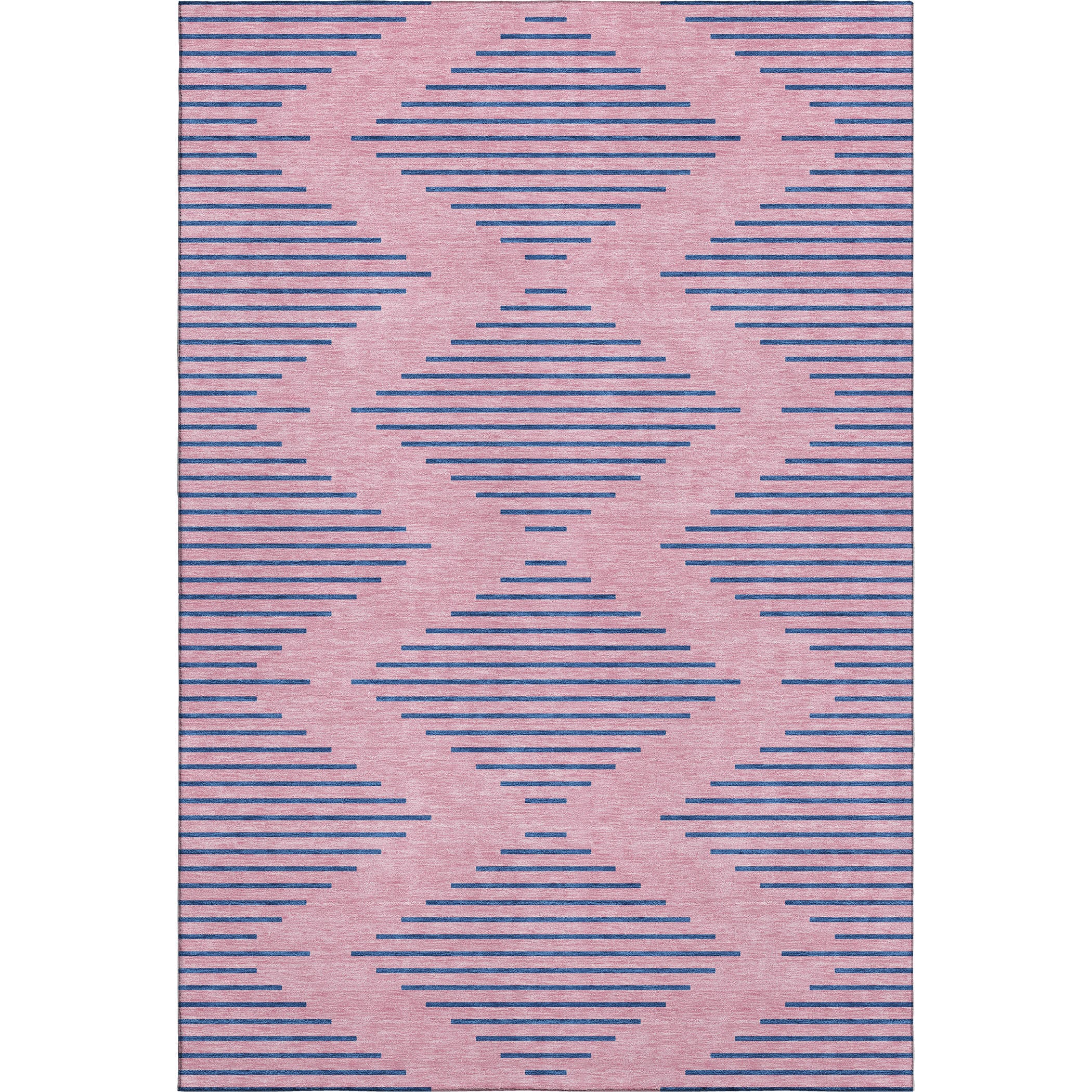 Sintra Machine Washable Transitional Pink Rug 2'6" x 3'10" #shape_Rectangle