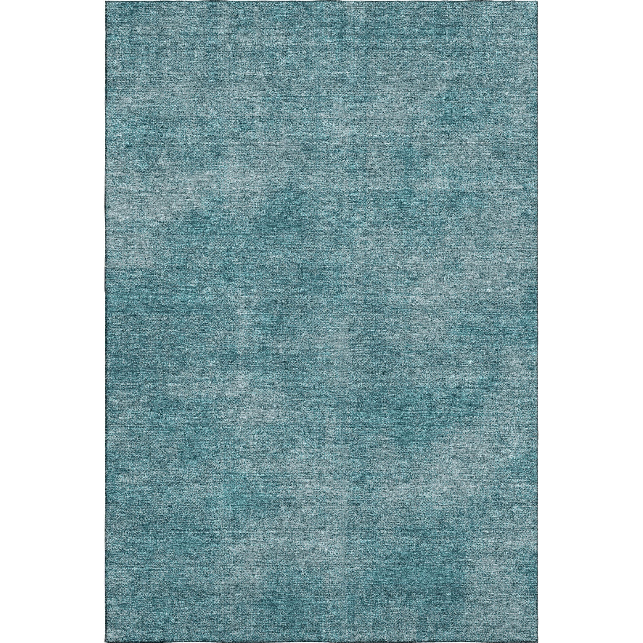 Rome Machine Washable Transitional Teal Rug 2'6" x 3'10" #shape_Rectangle