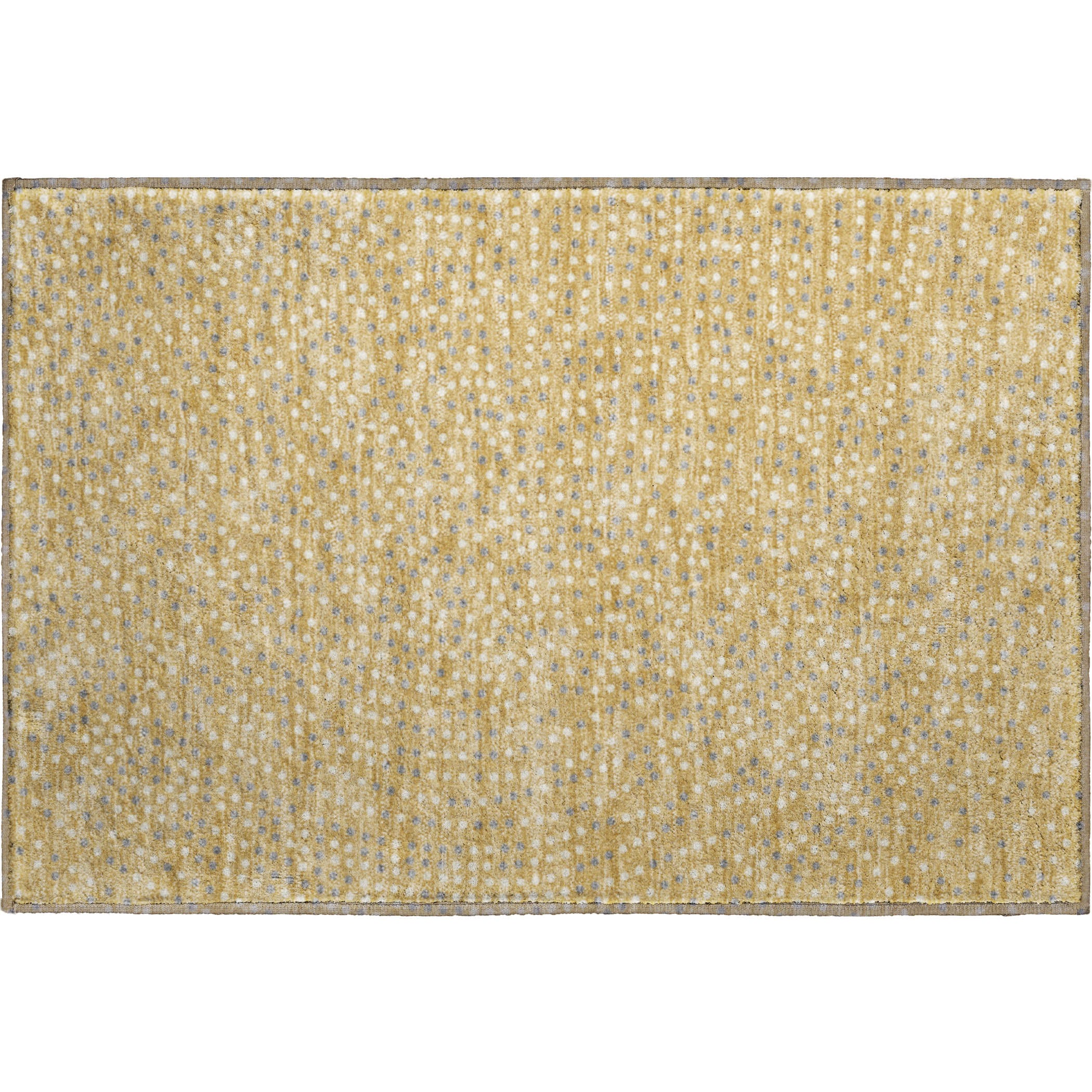 Sarajevo Machine Washable Transitional Gold Rug 1'8" x 2'6" #shape_Rectangle