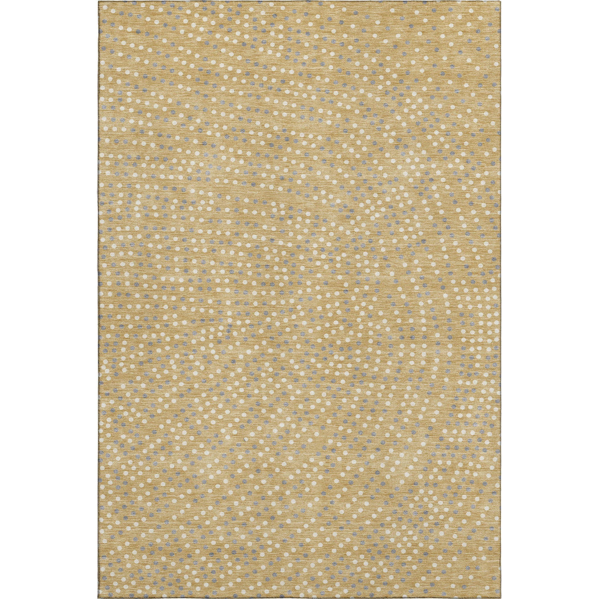 Sarajevo Machine Washable Transitional Gold Rug 2'6" x 3'10" #shape_Rectangle