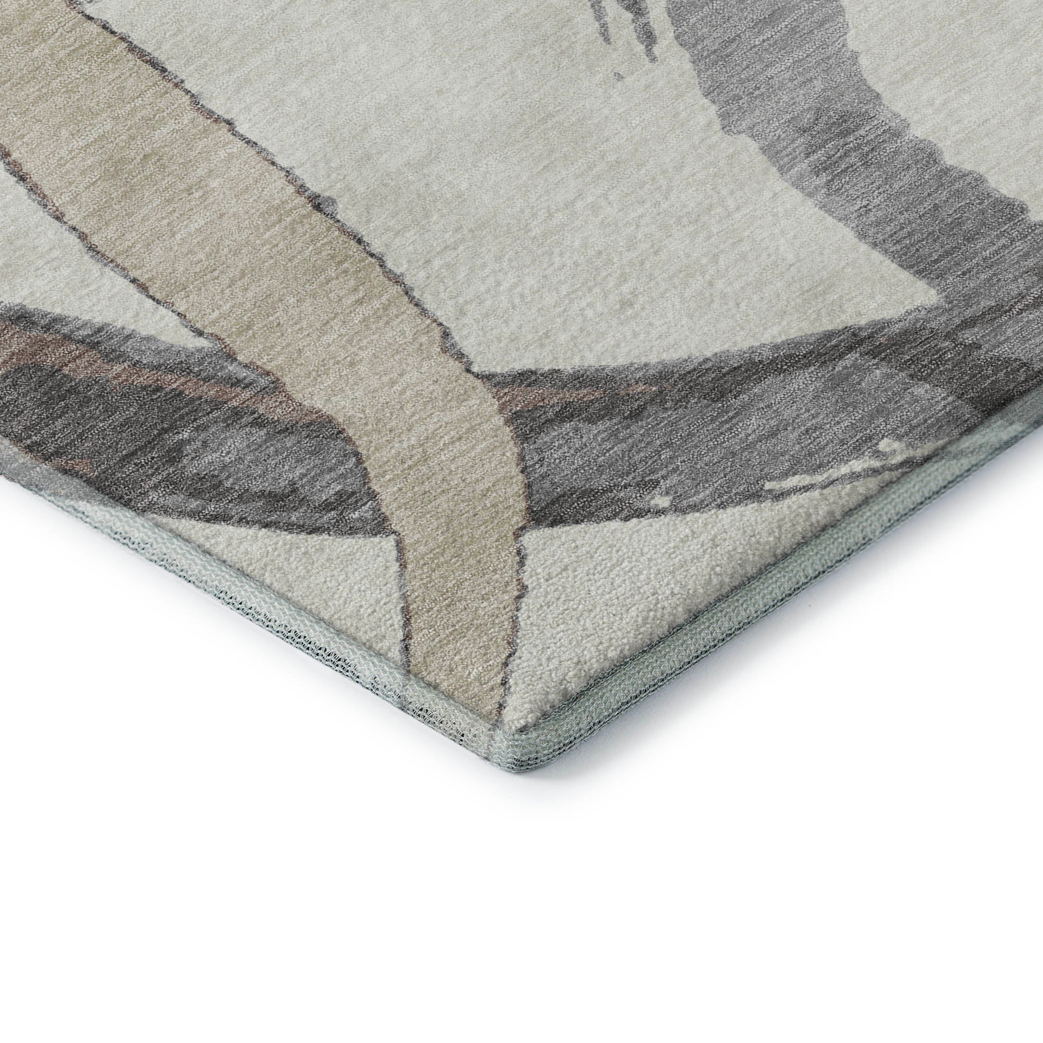 Istanbul Machine Washable Transitional Ivory Rug 1'8" x 2'6" #shape_Rectangle
