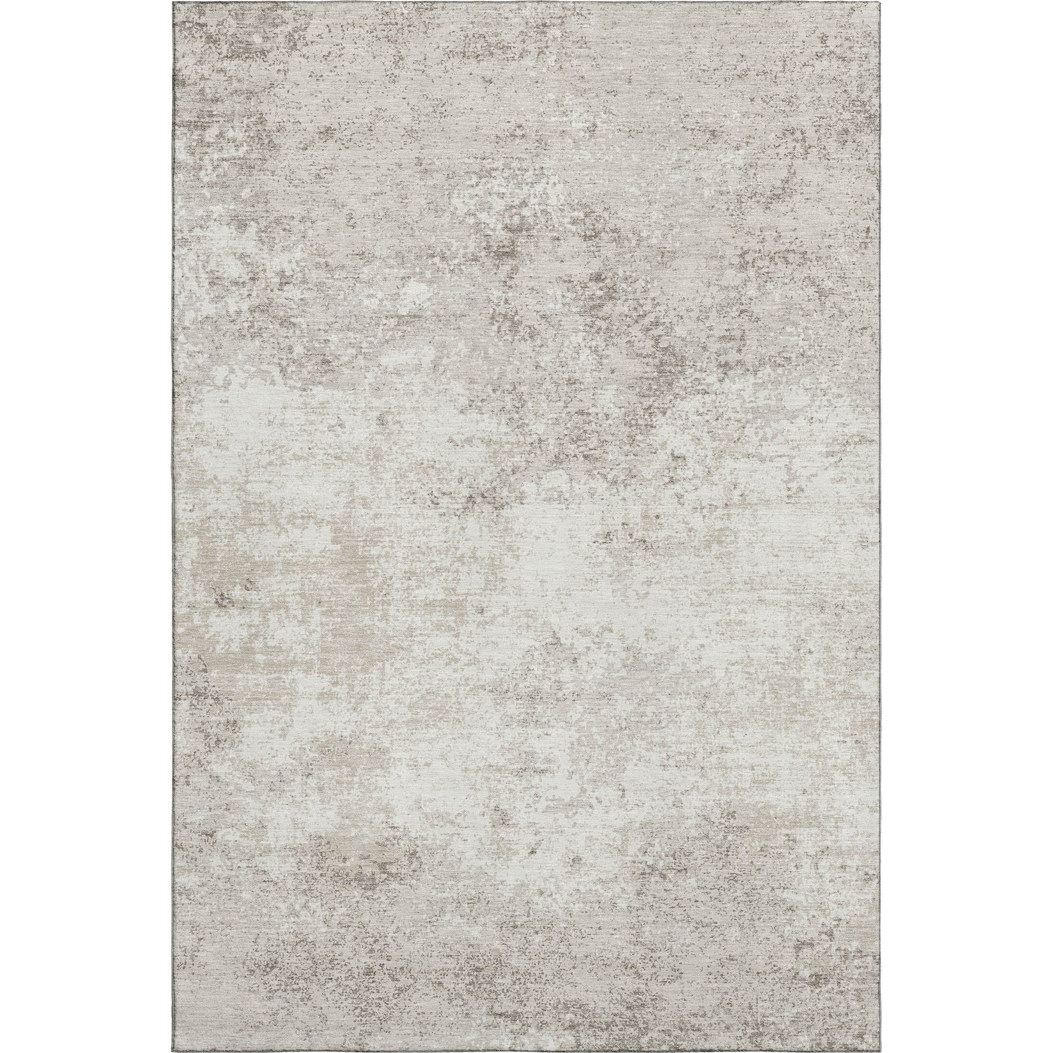 Dublin Machine Washable Transitional Ivory Rug 2'6" x 3'10" #shape_Rectangle