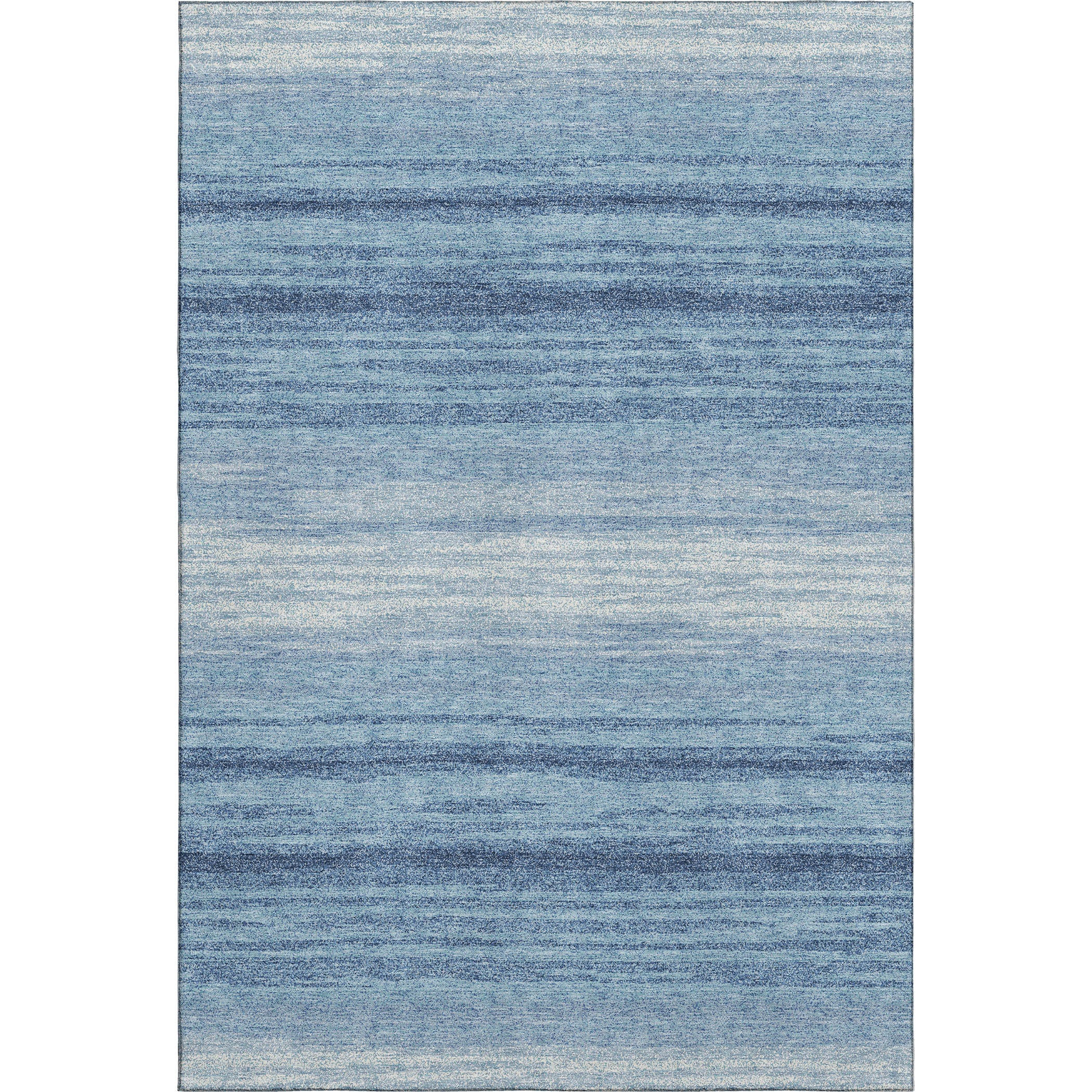 Tallinn Machine Washable Transitional Blue Rug 2'6" x 3'10" #shape_Rectangle