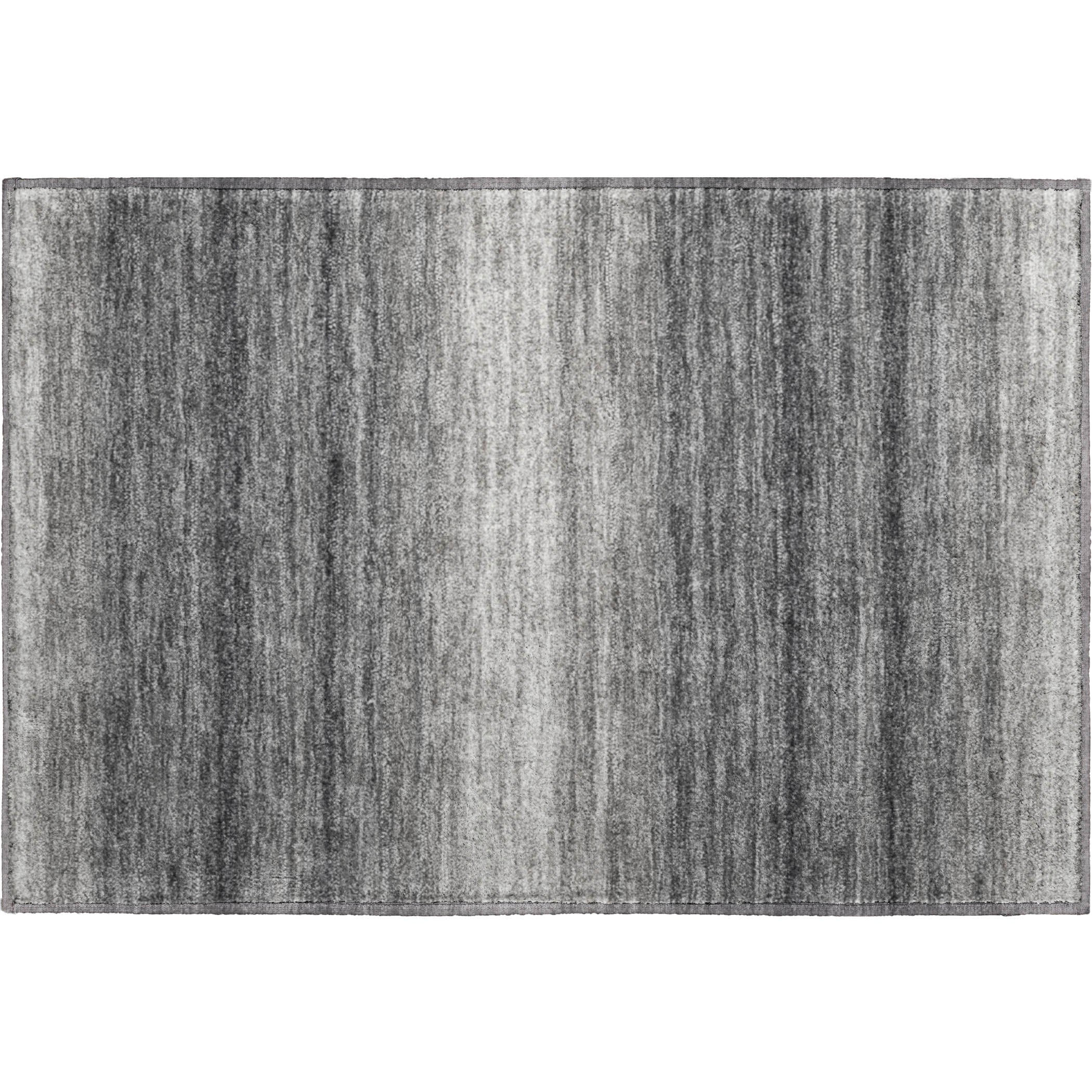 Tallinn Machine Washable Transitional Gray Rug 1'8" x 2'6" #shape_Rectangle