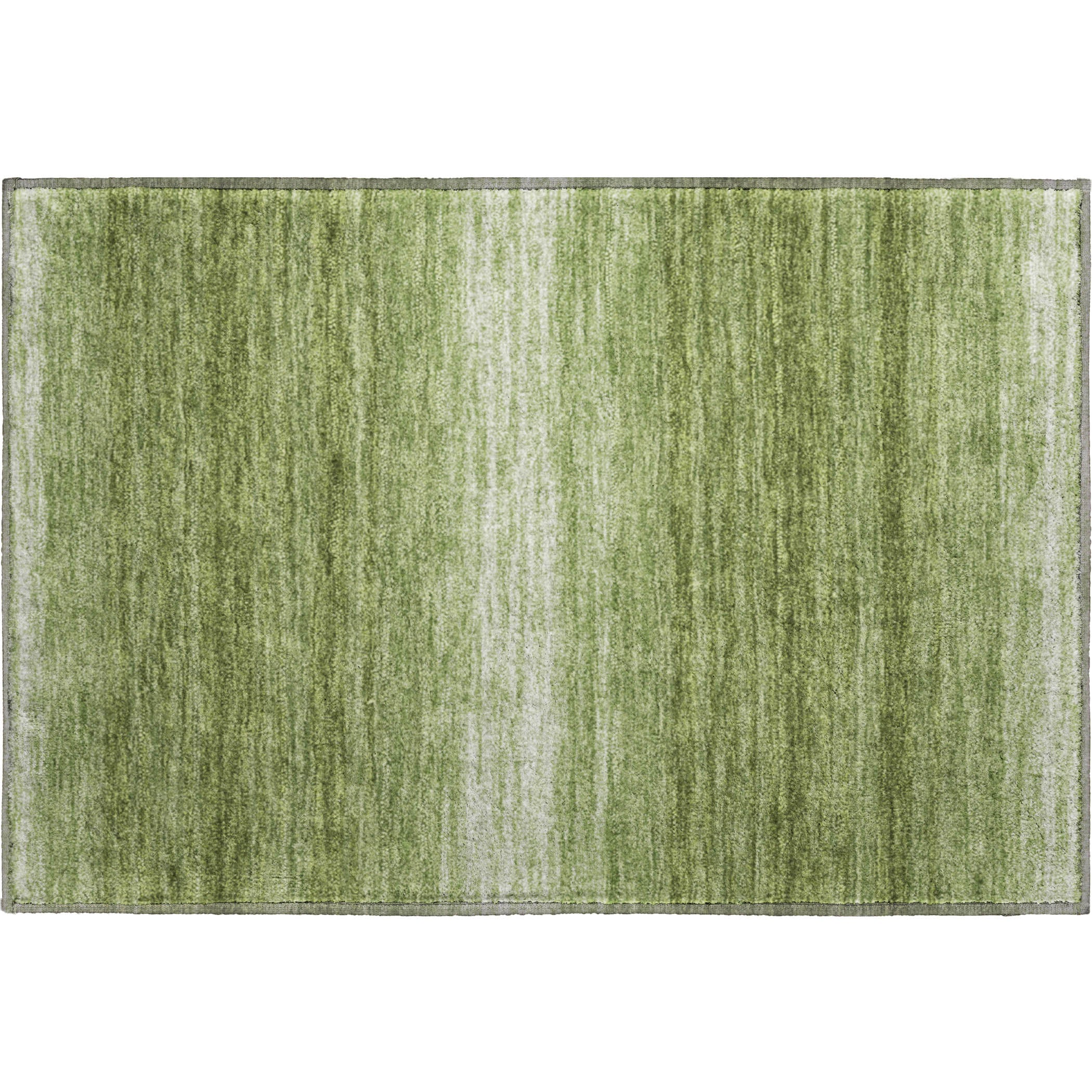 Tallinn Machine Washable Transitional Green Rug 1'8" x 2'6" #shape_Rectangle