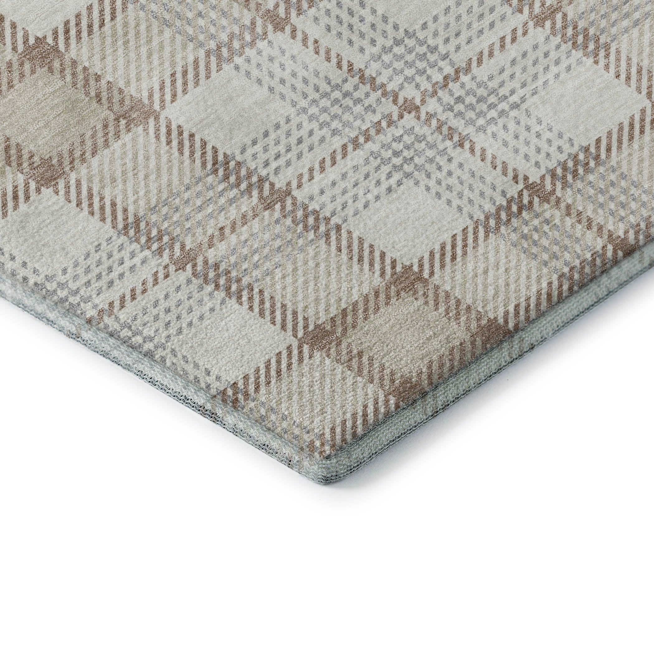 Marrakech Machine Washable Transitional Linen Ivory Rug 1'8" x 2'6" #shape_Rectangle