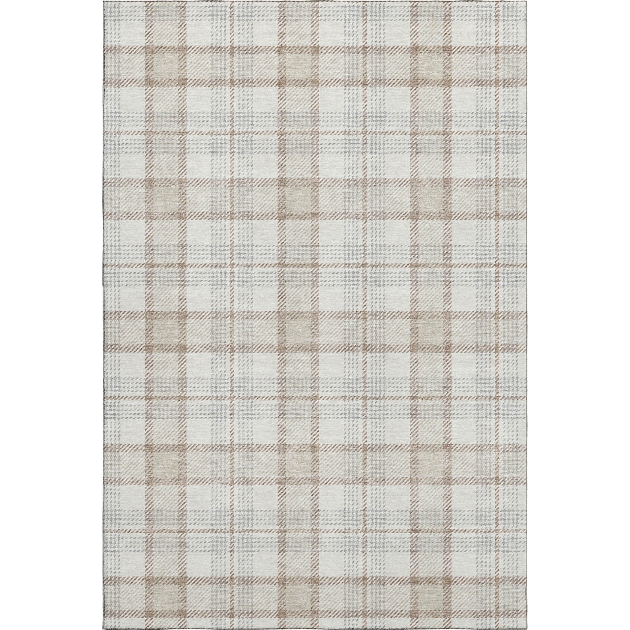 Marrakech Machine Washable Transitional Linen Ivory Rug 2'6" x 3'10" #shape_Rectangle