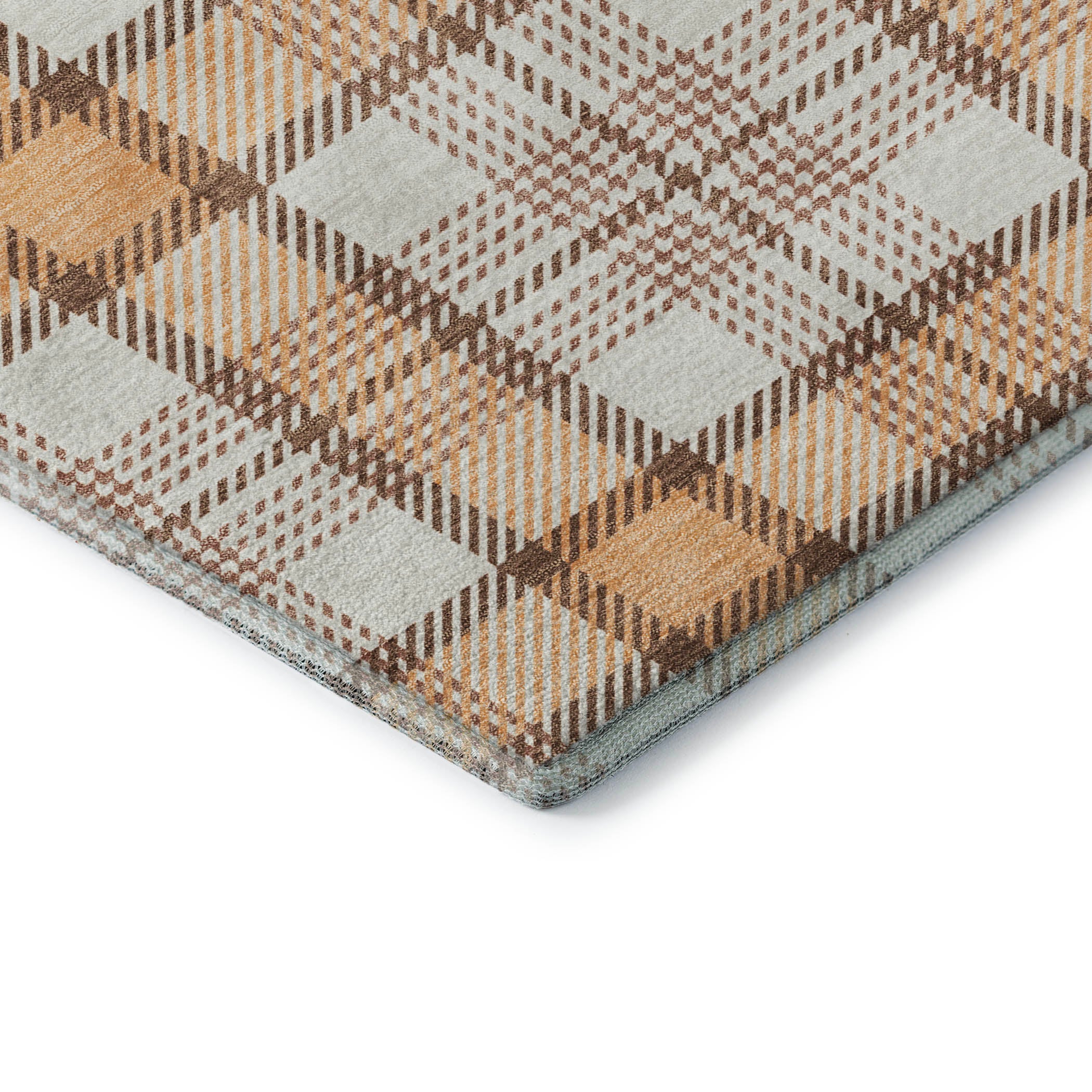Marrakech Machine Washable Transitional Peach Orange Rug 1'8" x 2'6" #shape_Rectangle