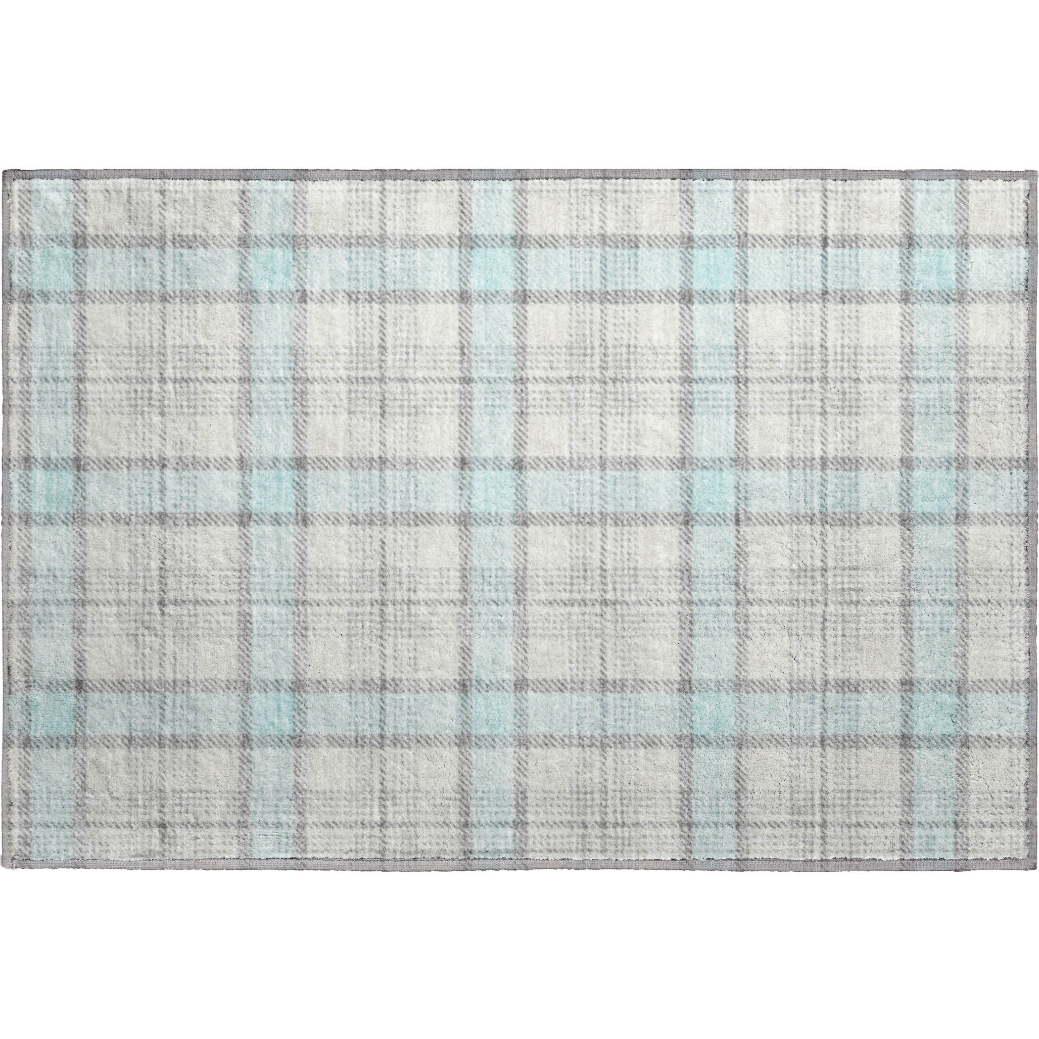 Marrakech Machine Washable Transitional Sky Blue Rug 1'8" x 2'6" #shape_Rectangle